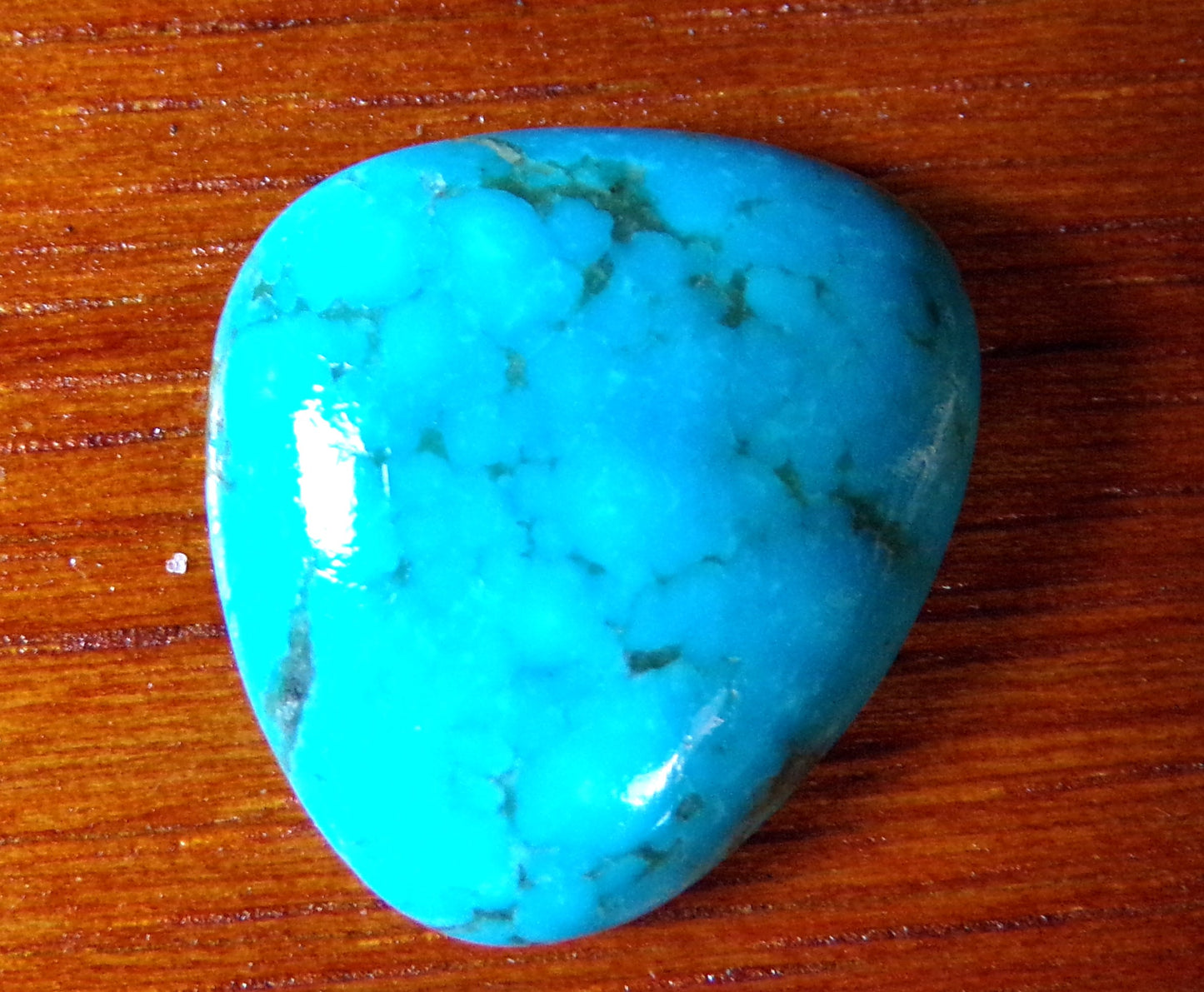 AAA Kaolin Matrix Kingman Turquoise