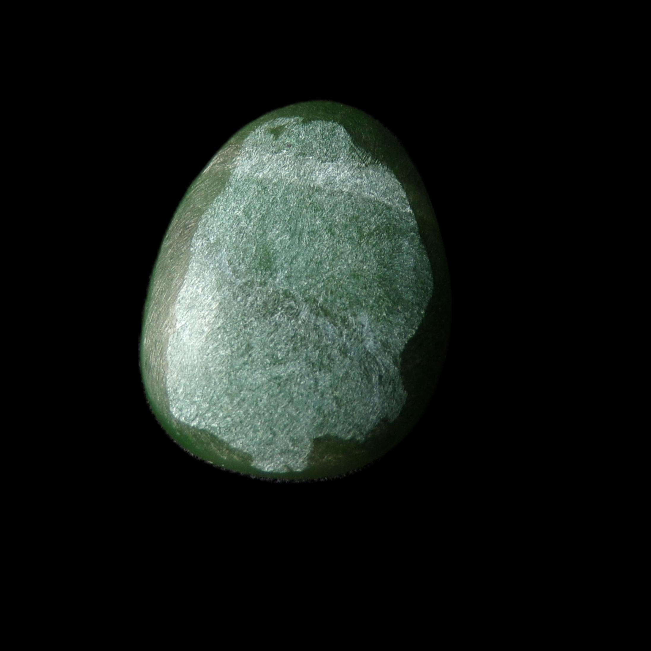 Large British Columbia Nephrite Jade Egg Cabochon