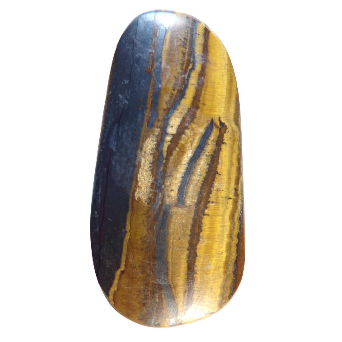 Landscape Tiger’s Eye Cabochon — 43.65 ct