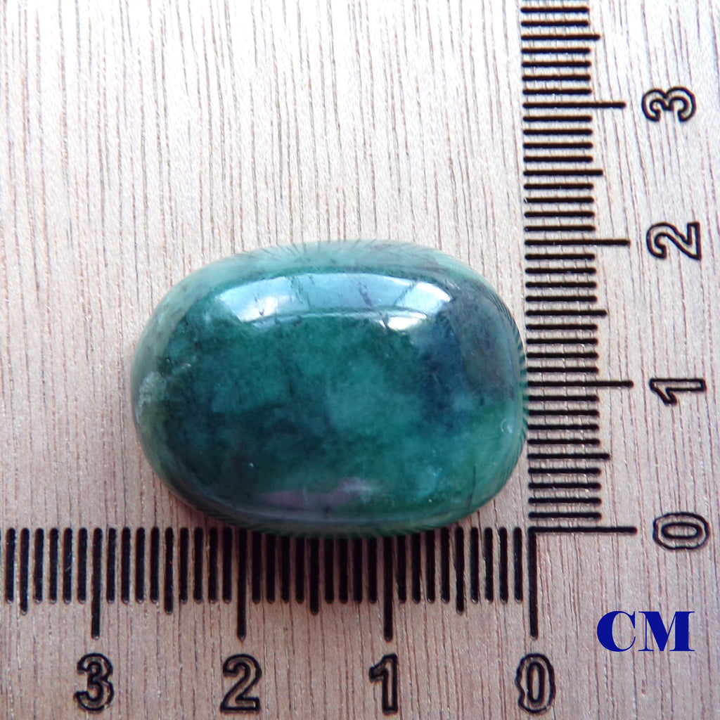 Large Natural Brazilian Emerald Cabochon 45.5 Carats