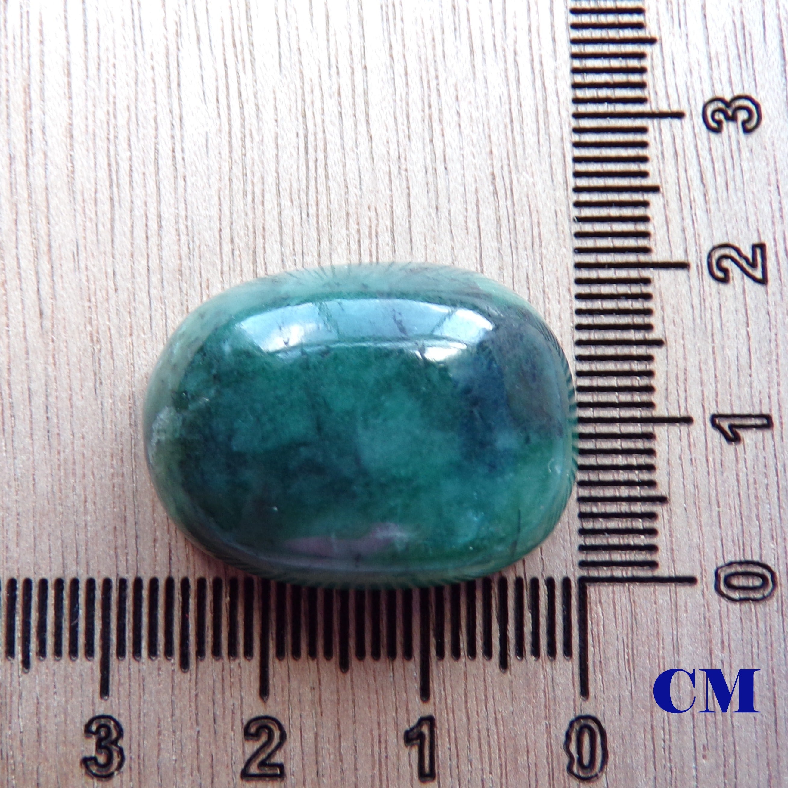 Large Natural Brazilian Emerald Cabochon 45.5 Carats