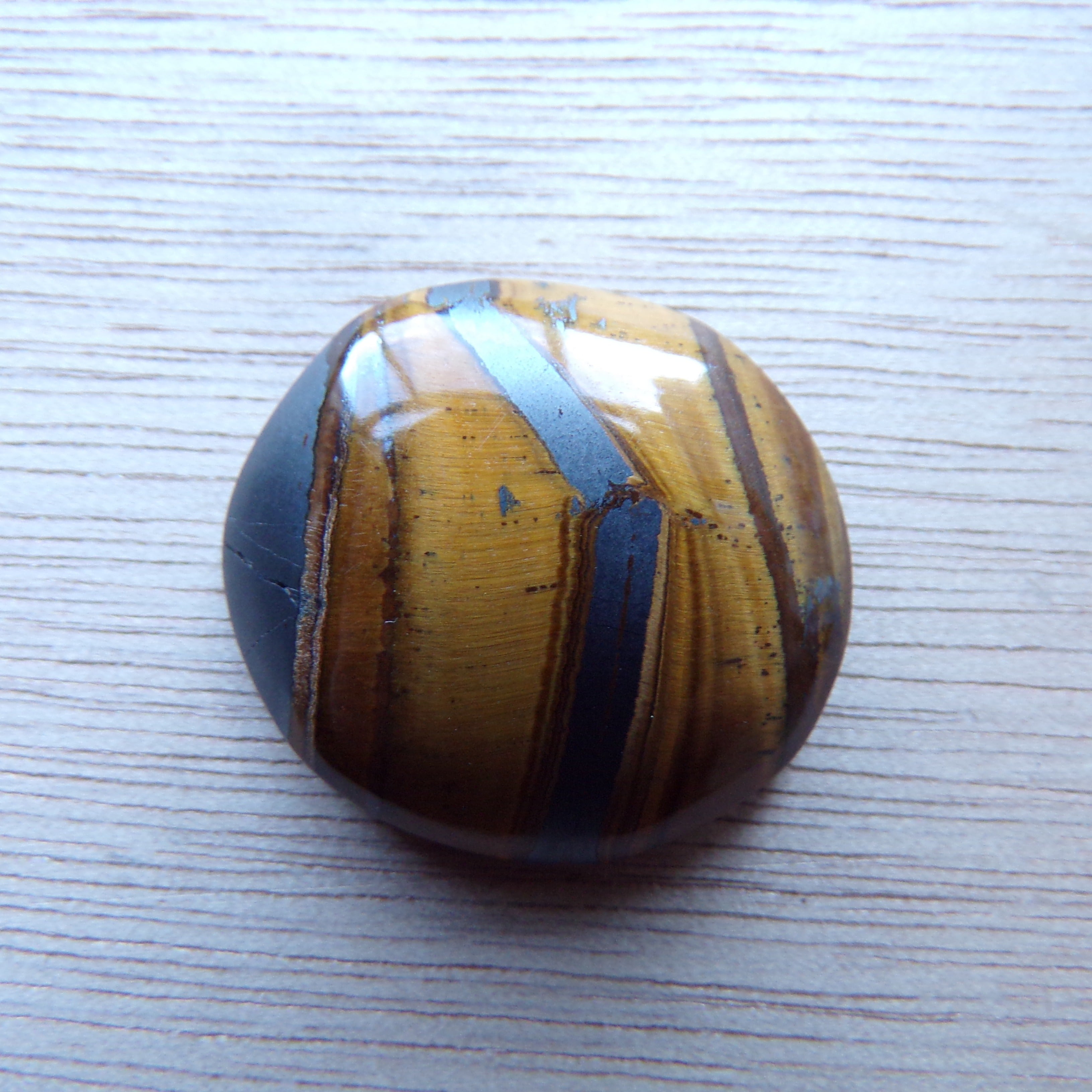 AAA Grade Landscape Tiger's Eye Cabochon