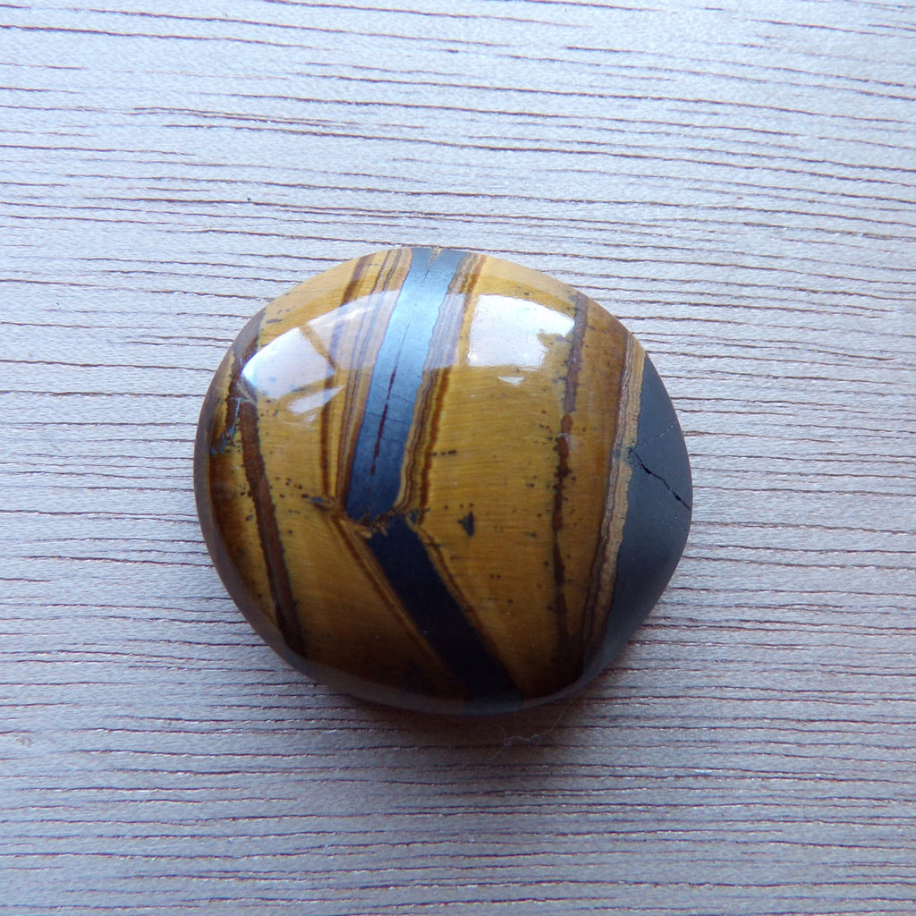 AAA Grade Landscape Tiger's Eye Cabochon