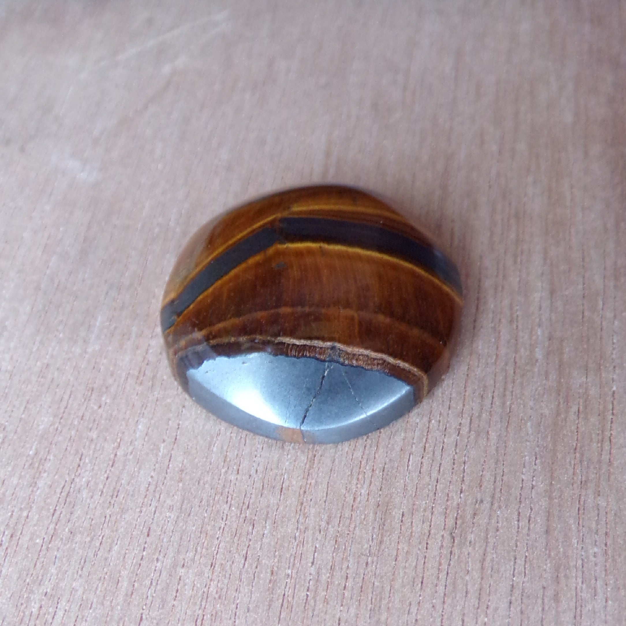 AAA Grade Landscape Tiger's Eye Cabochon