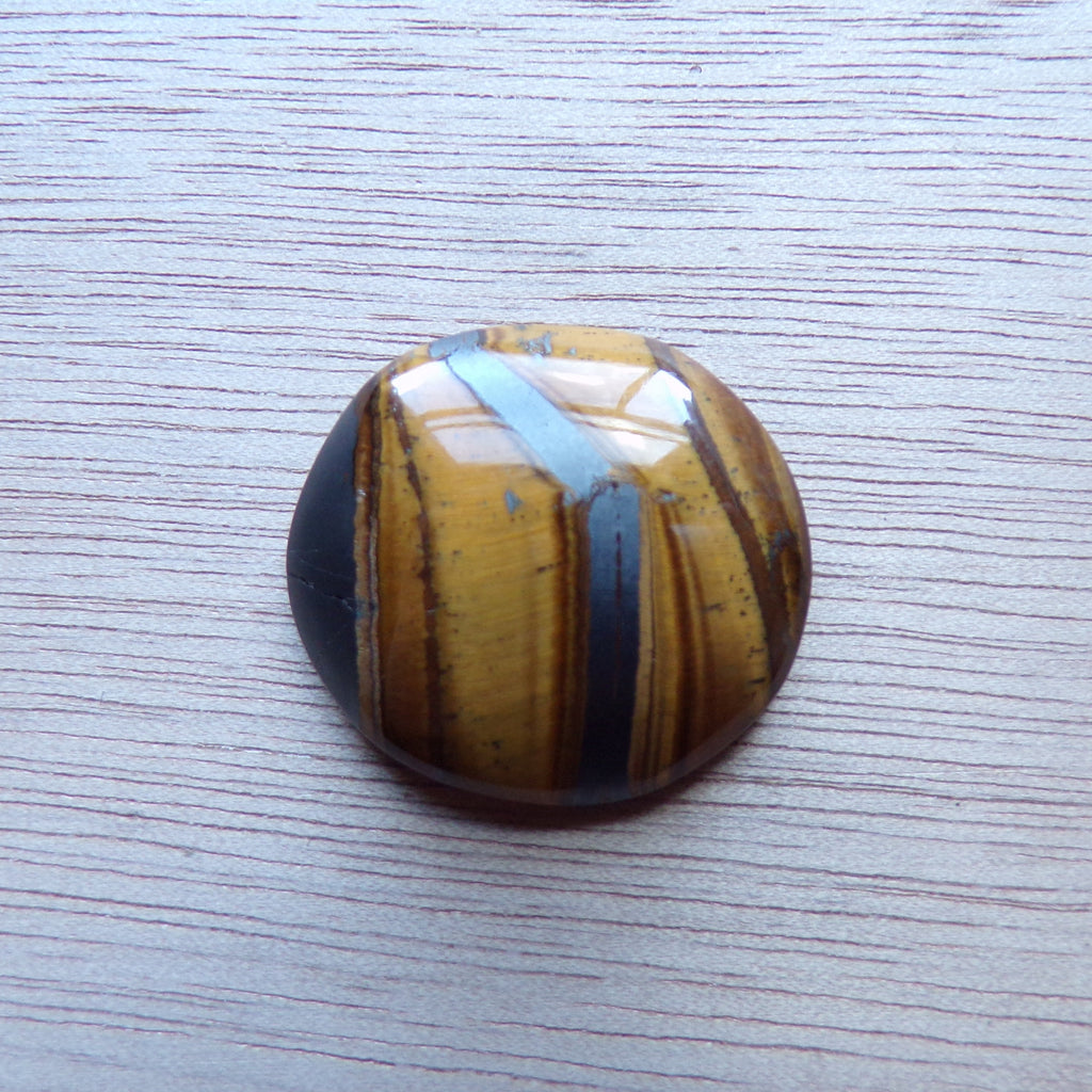 AAA Grade Landscape Tiger's Eye Cabochon
