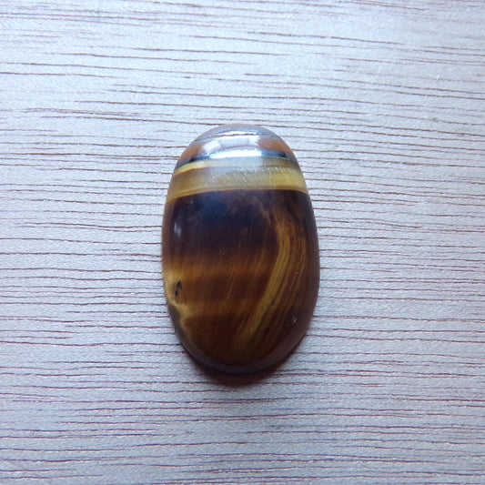 Tiger’s Eye Cabochon — 20.1 ct