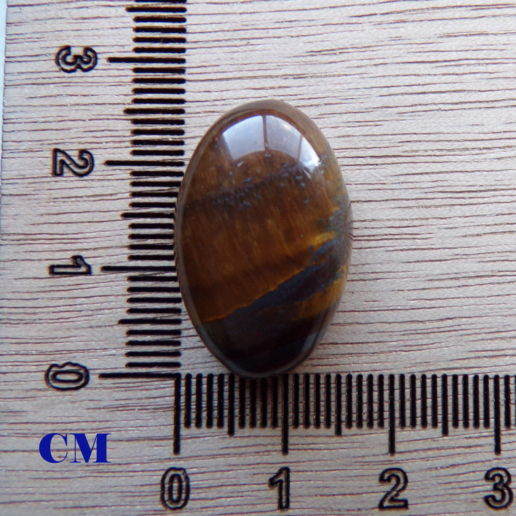 AAA Grade Landscape Tiger's Eye Cabochon