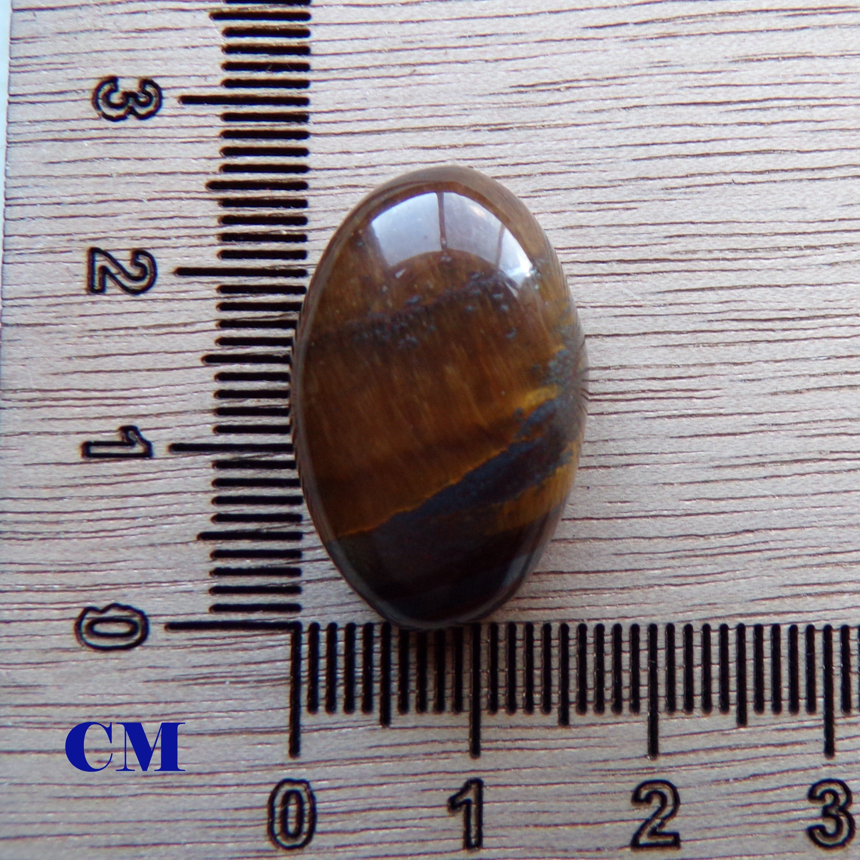 AAA Grade Landscape Tiger's Eye Cabochon