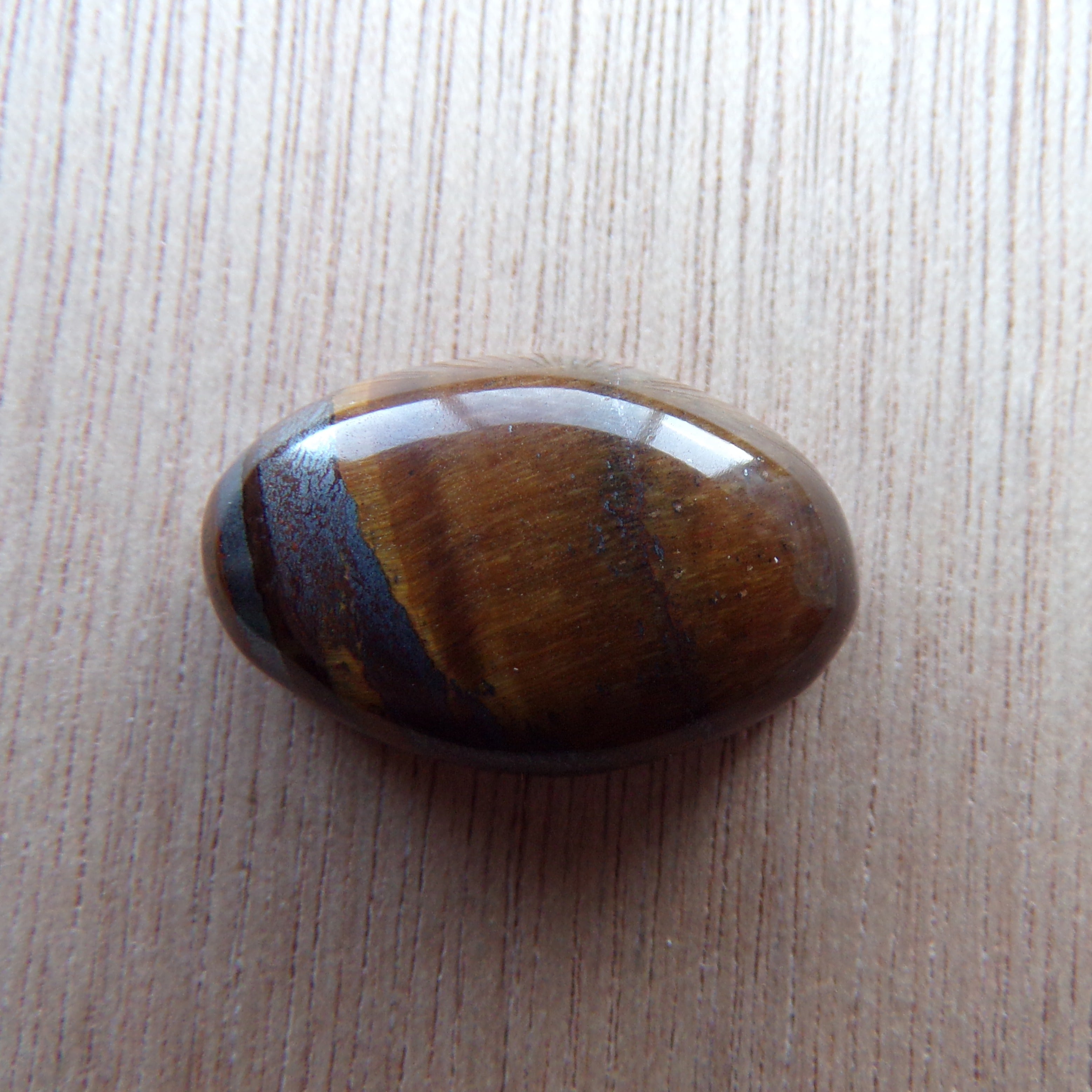 AAA Grade Landscape Tiger's Eye Cabochon