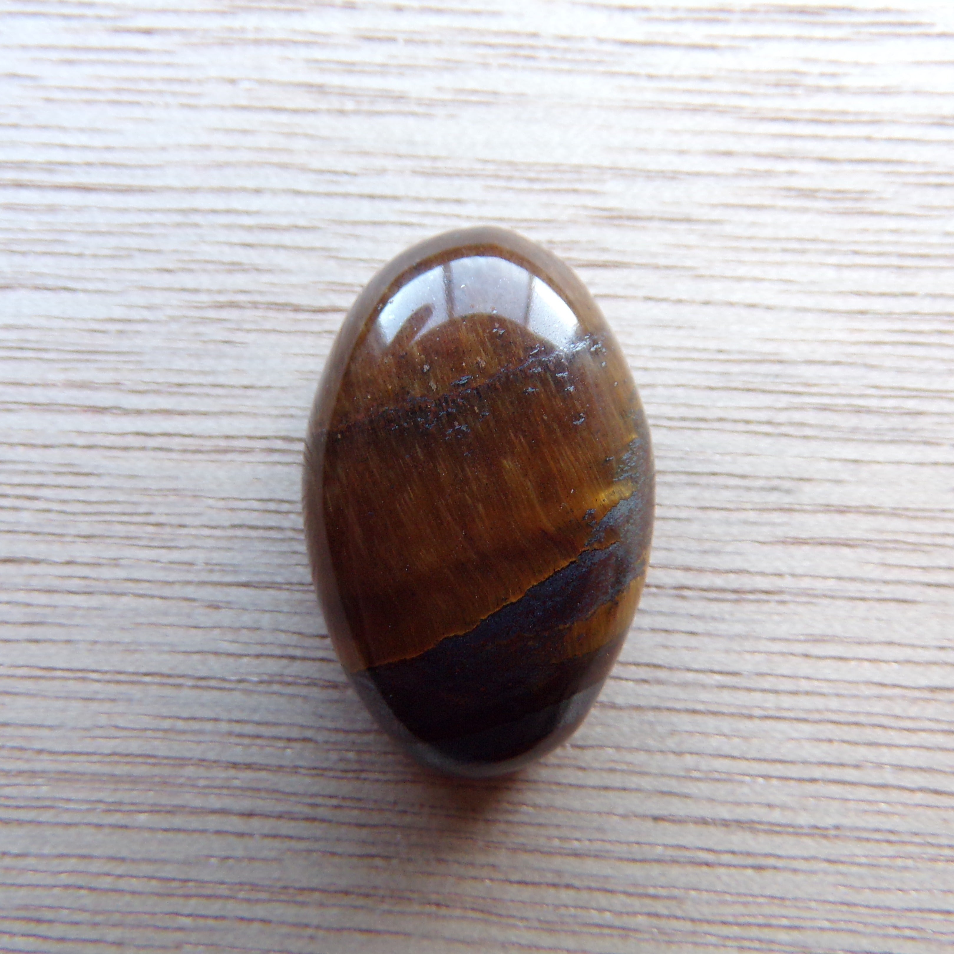 AAA Grade Landscape Tiger's Eye Cabochon