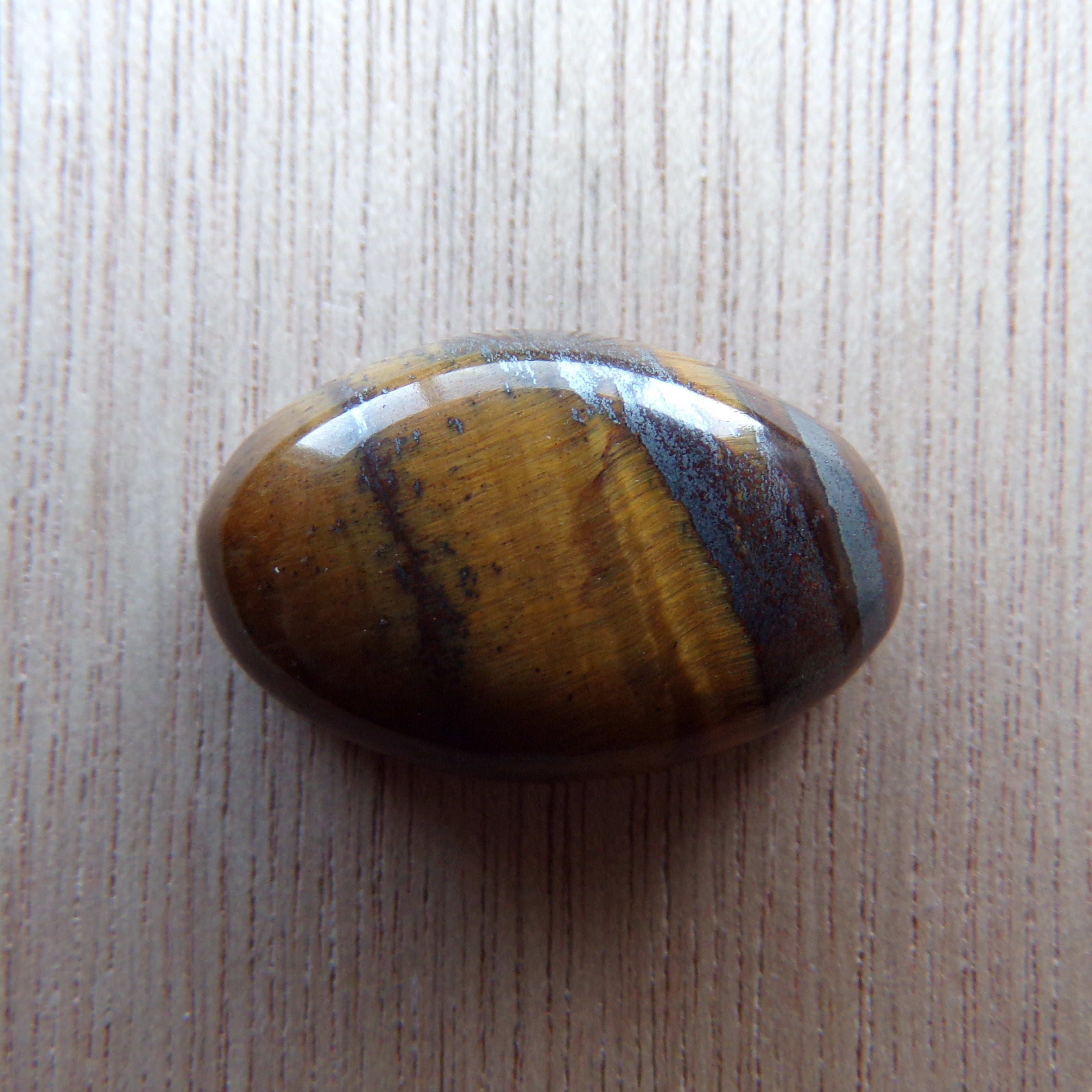AAA Grade Landscape Tiger's Eye Cabochon