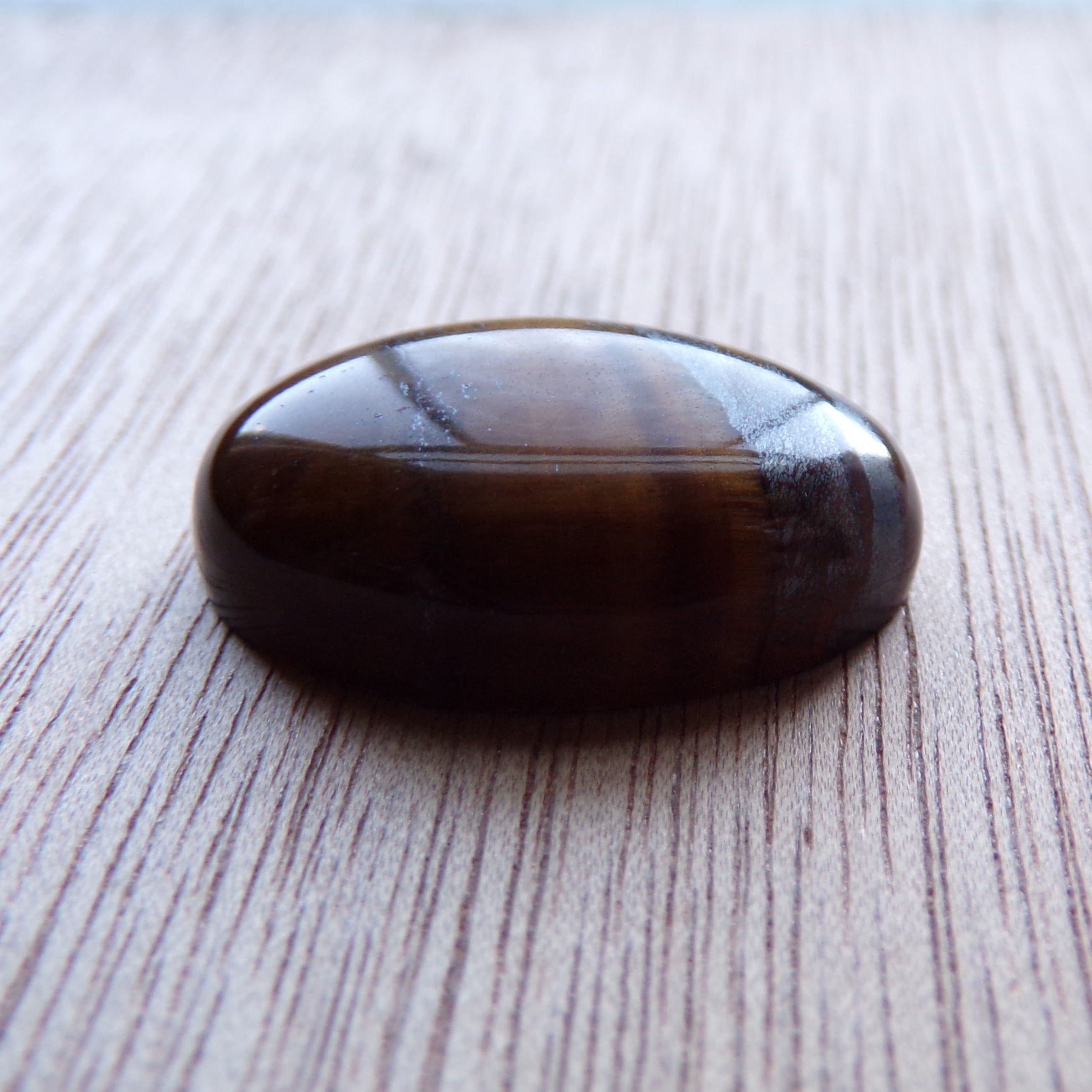 AAA Grade Landscape Tiger's Eye Cabochon