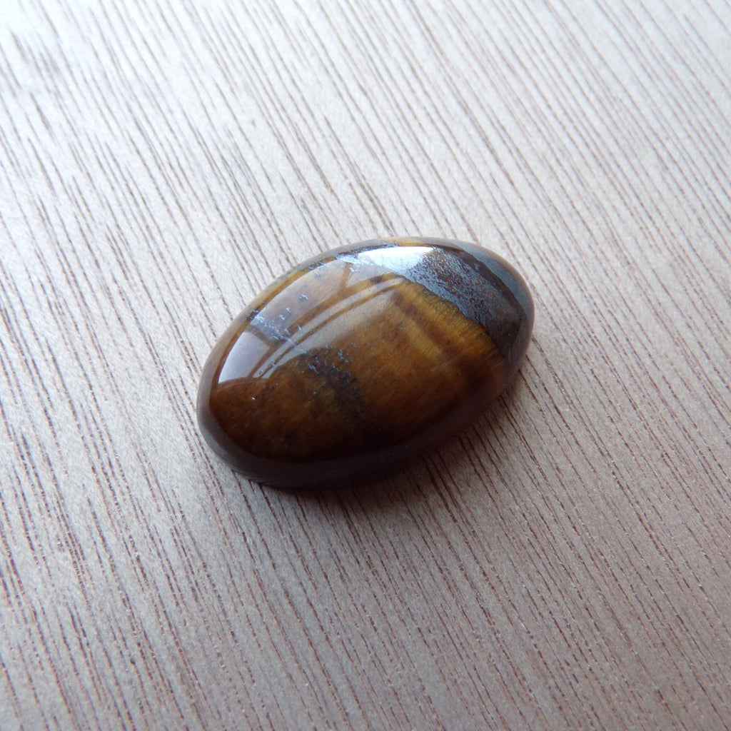 AAA Grade Landscape Tiger's Eye Cabochon