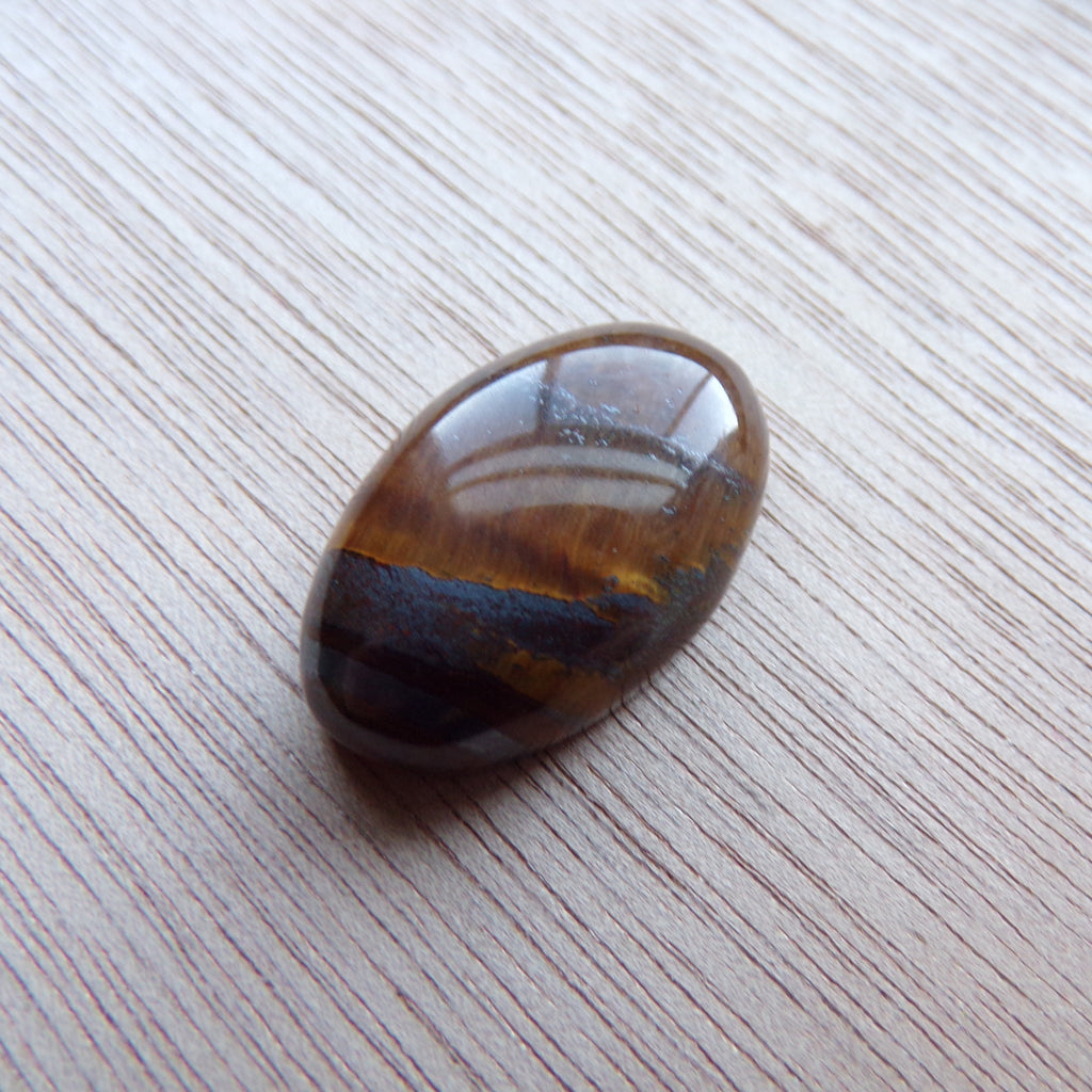 AAA Grade Landscape Tiger's Eye Cabochon
