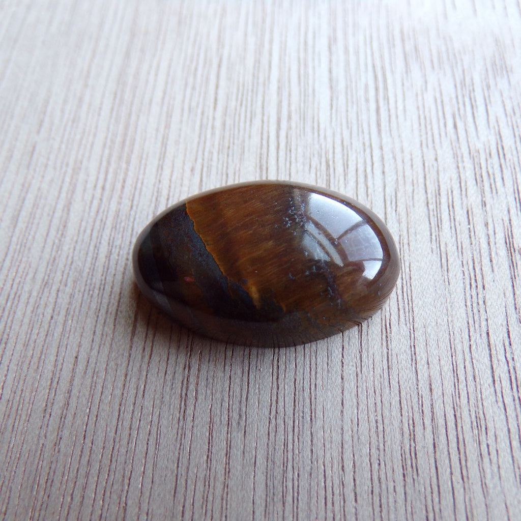 AAA Grade Landscape Tiger's Eye Cabochon