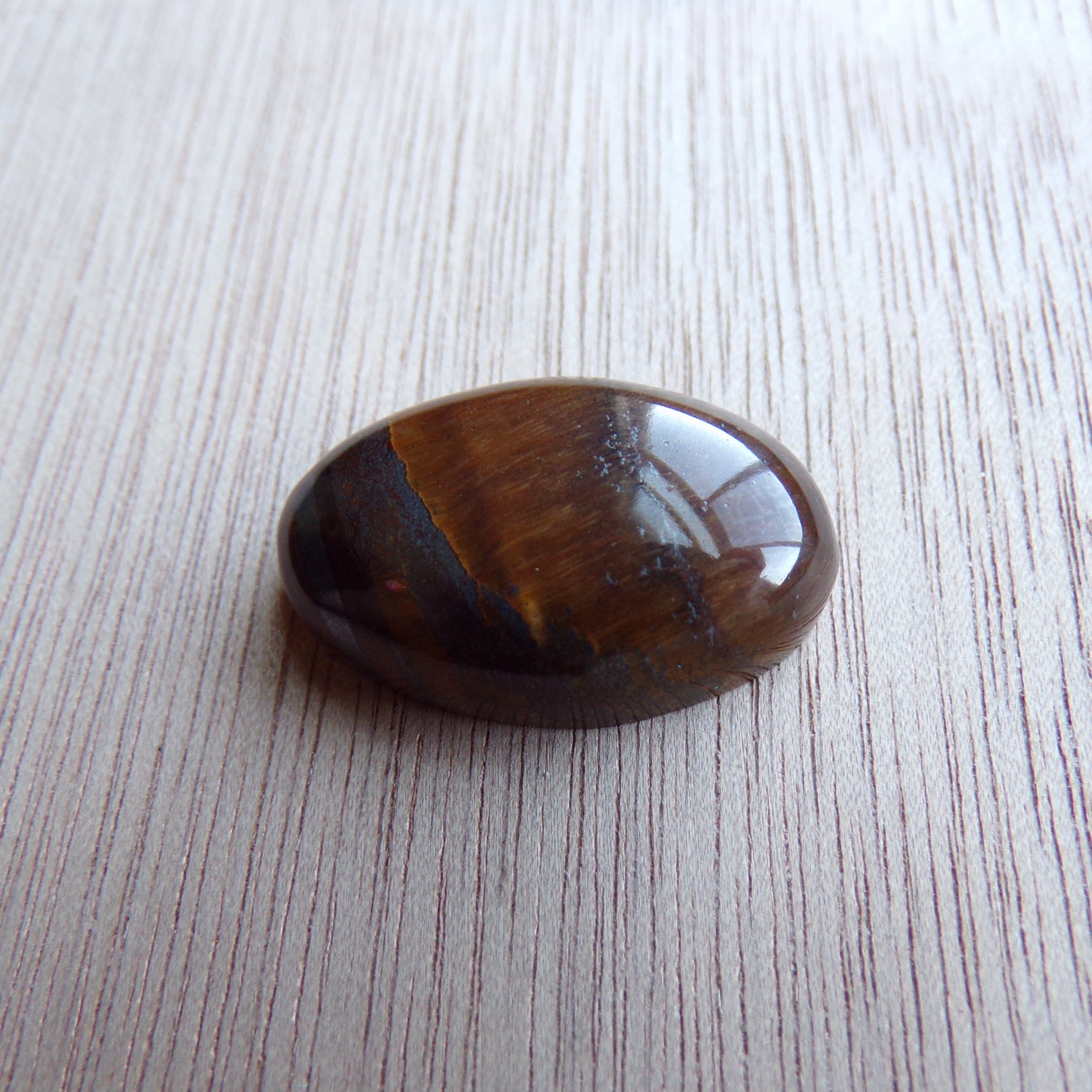 AAA Grade Landscape Tiger's Eye Cabochon