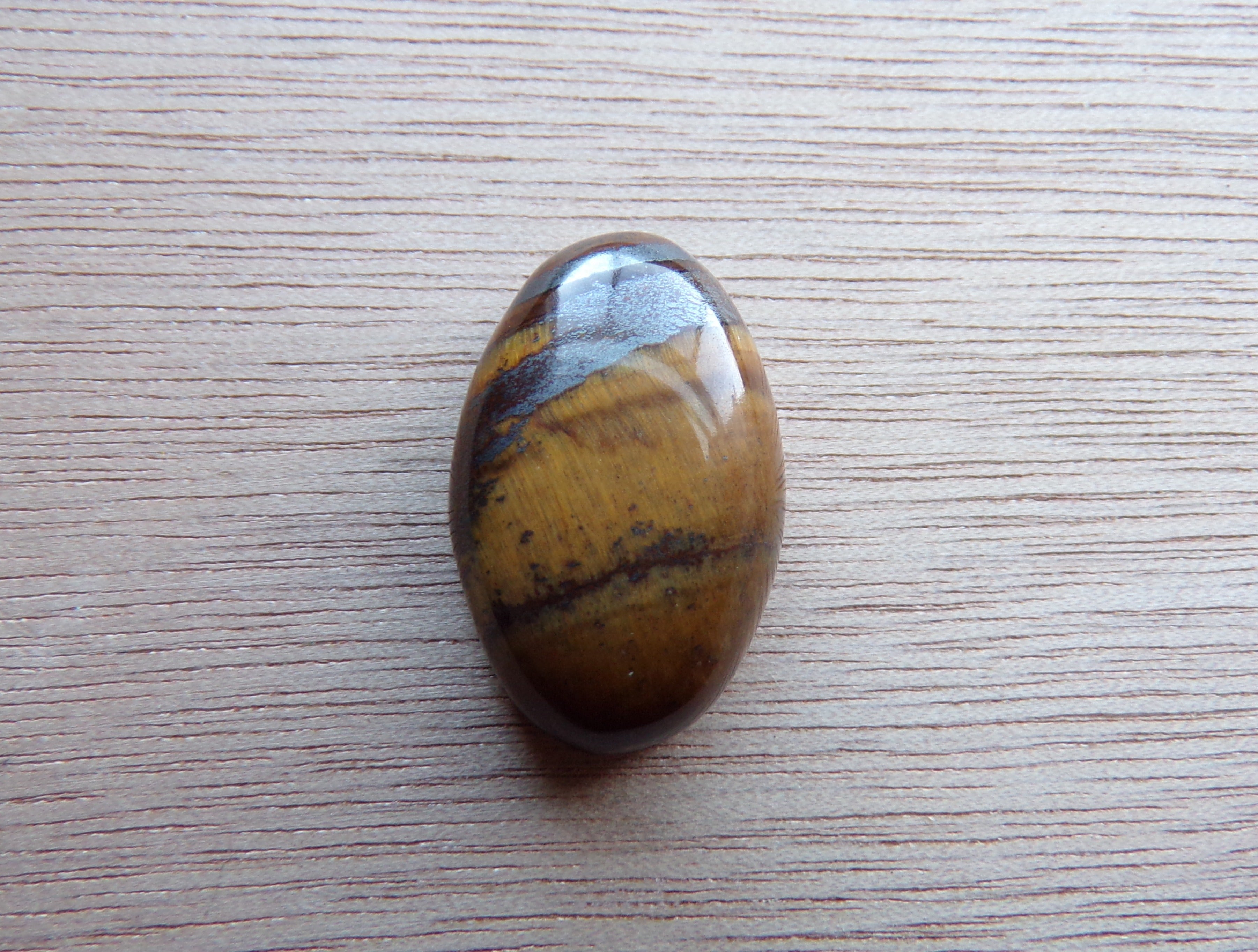 AAA Grade Landscape Tiger's Eye Cabochon