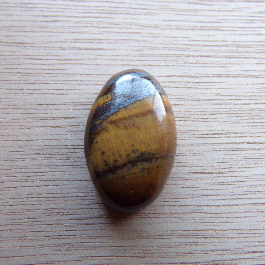AAA Grade Landscape Tiger's Eye Cabochon
