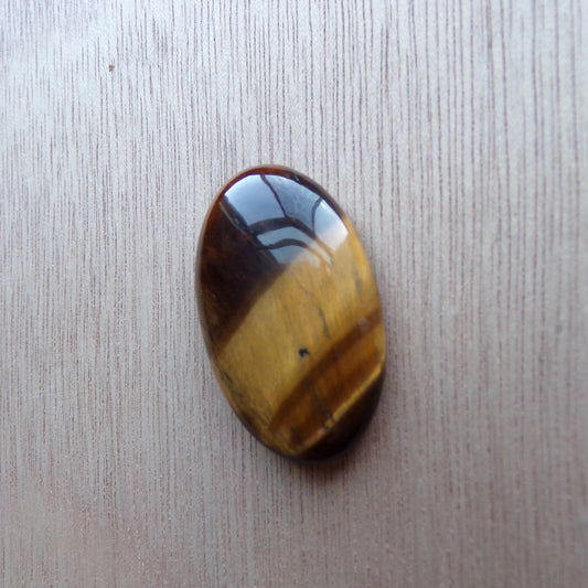 Tiger’s Eye Cabochon — 38.1 ct