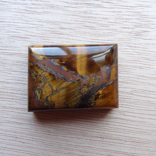 Tiger’s Eye Cabochon — 82.05 ct