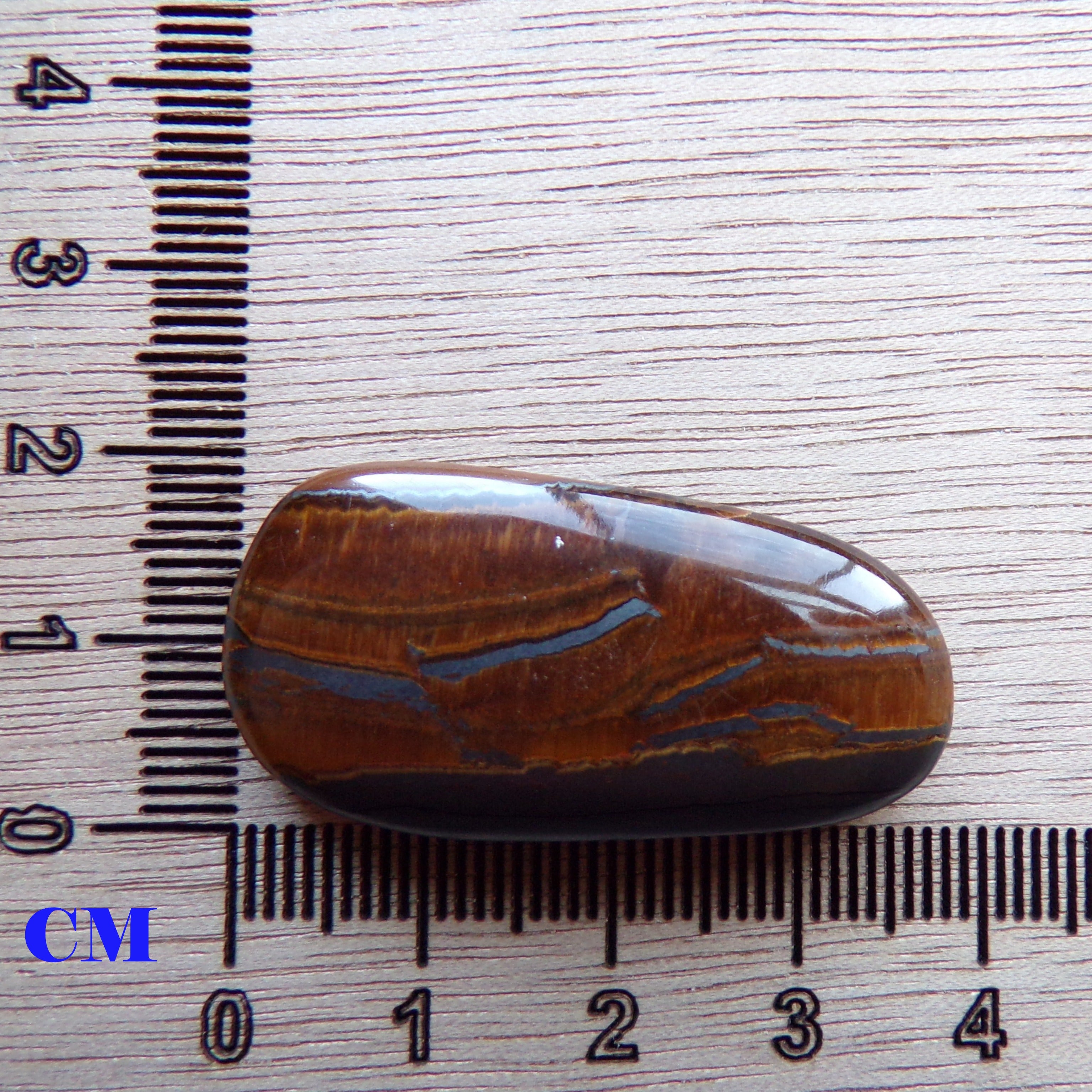AAA Grade Landscape Tiger's Eye Cabochon