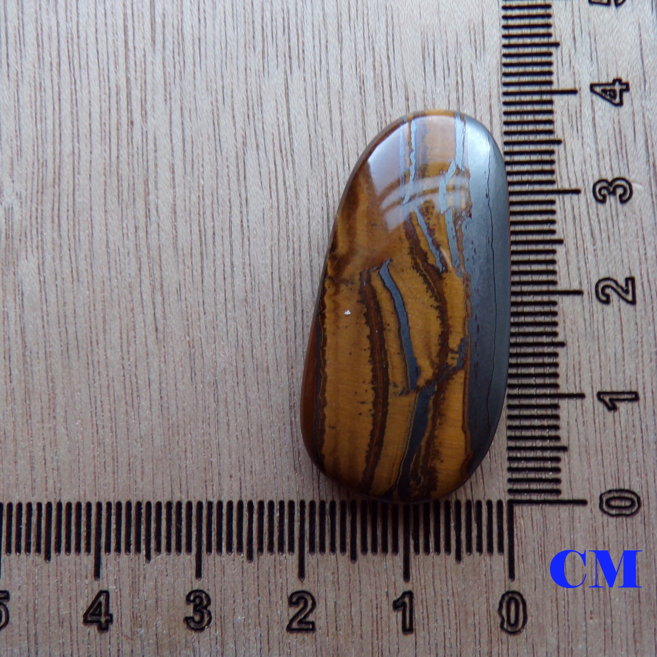 AAA Grade Landscape Tiger's Eye Cabochon