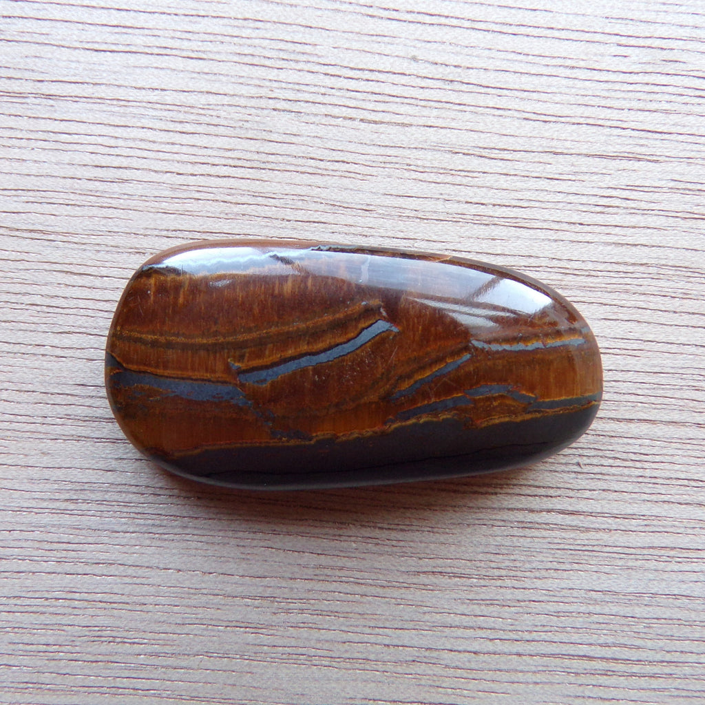 AAA Grade Landscape Tiger's Eye Cabochon