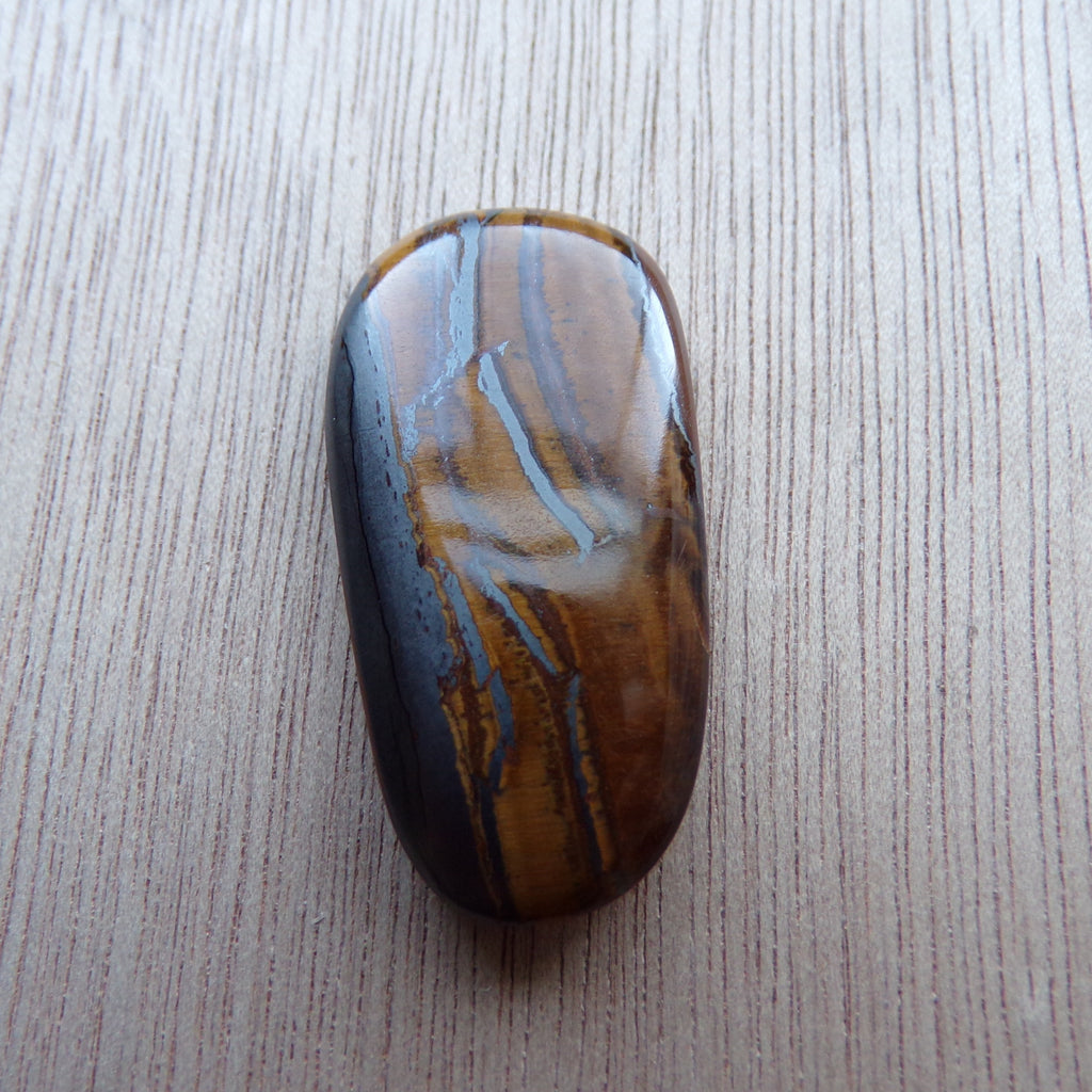 AAA Grade Landscape Tiger's Eye Cabochon