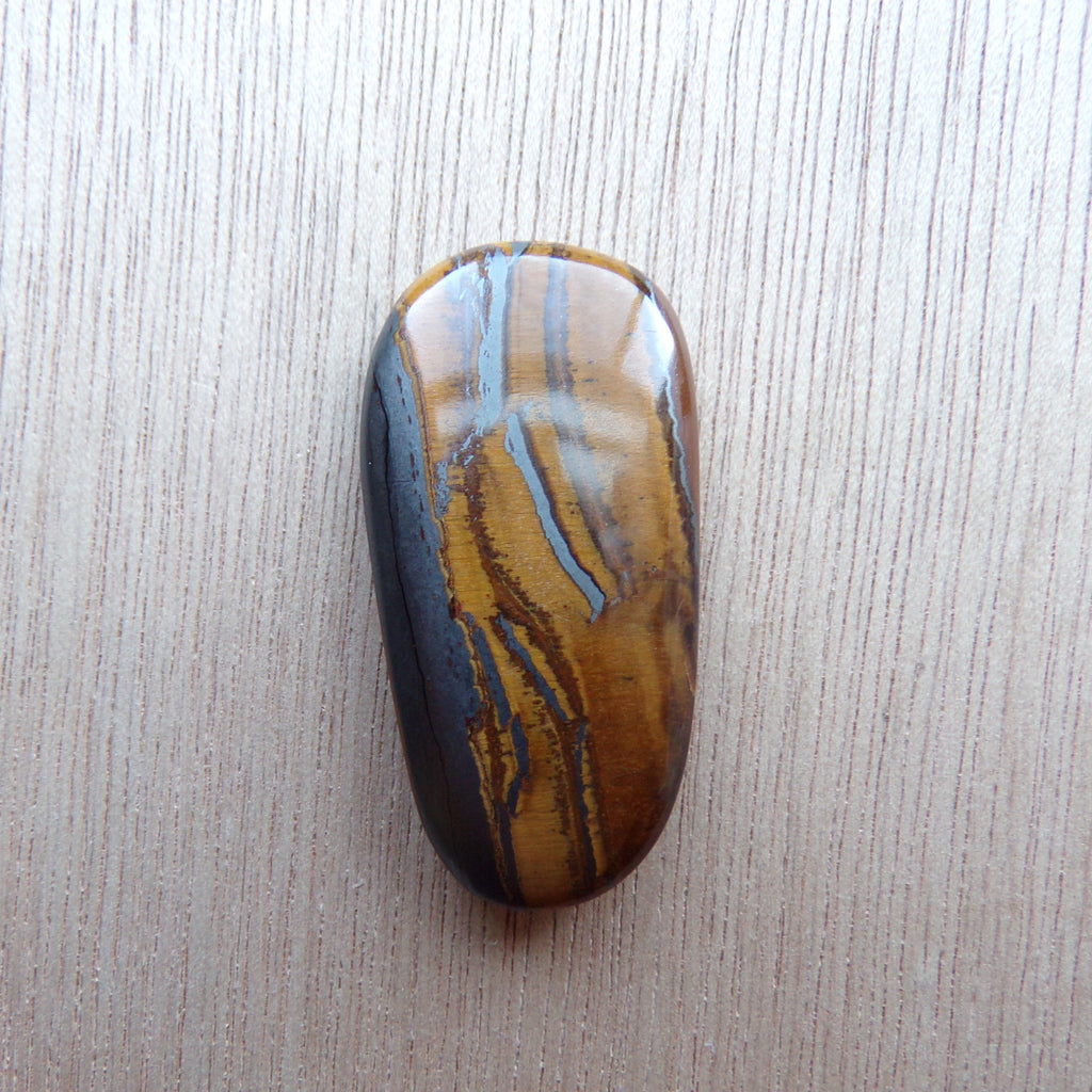 AAA Grade Landscape Tiger's Eye Cabochon