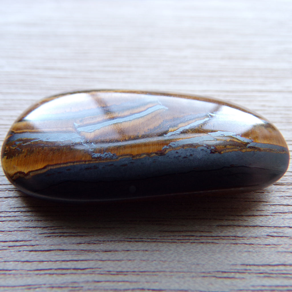 AAA Grade Landscape Tiger's Eye Cabochon