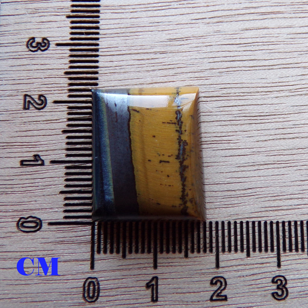 AAA Grade Landscape Tiger's Eye Cabochon
