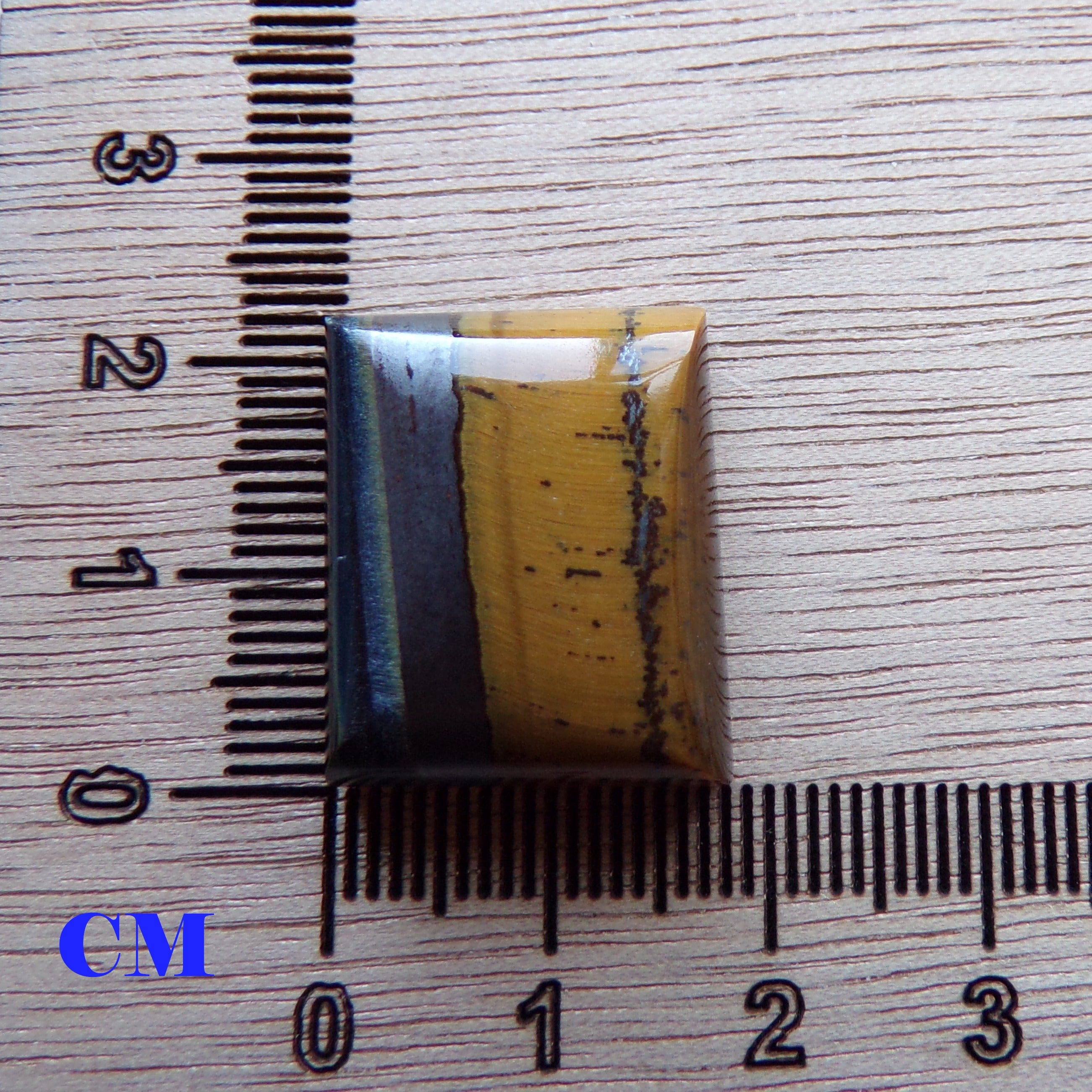 AAA Grade Landscape Tiger's Eye Cabochon
