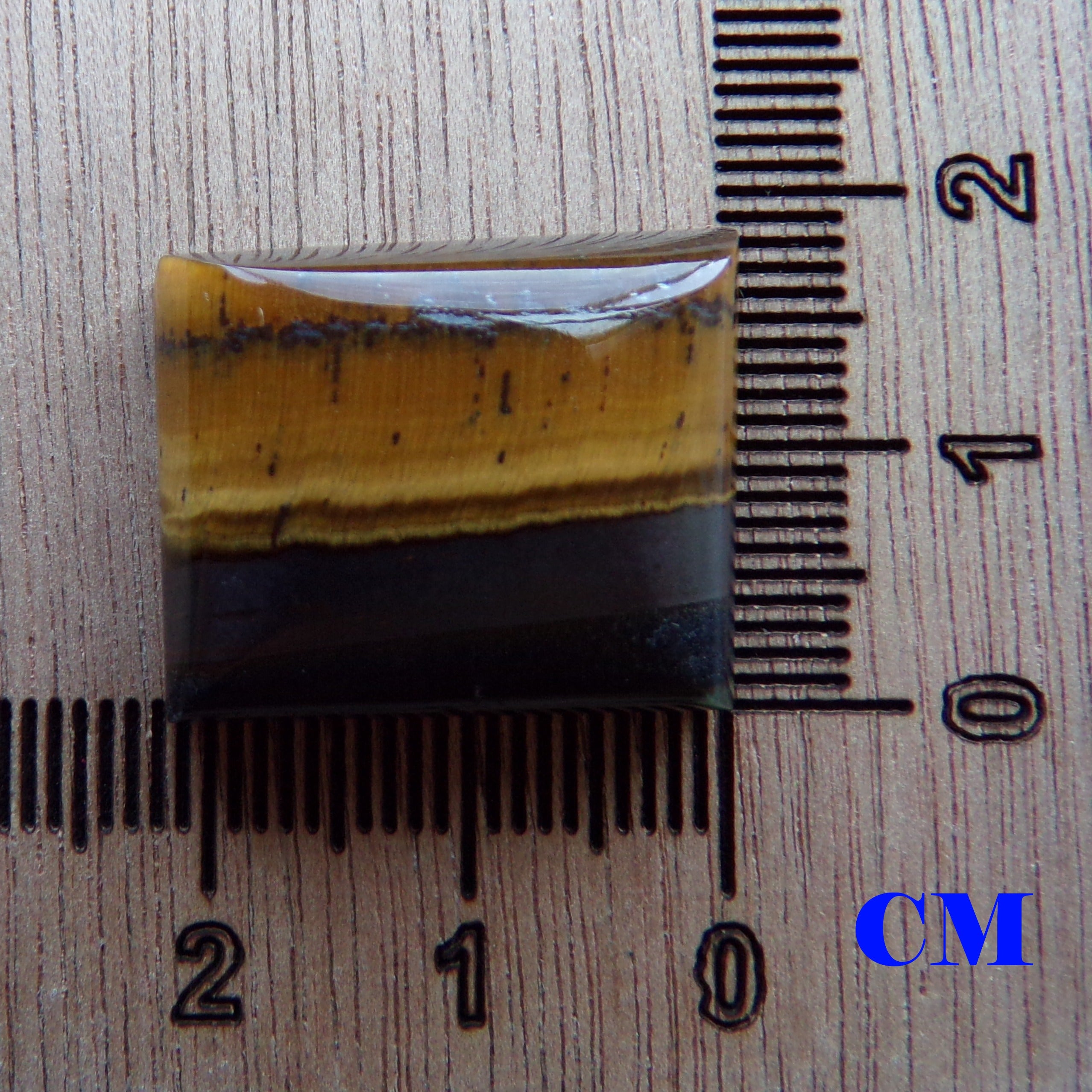 AAA Grade Landscape Tiger's Eye Cabochon