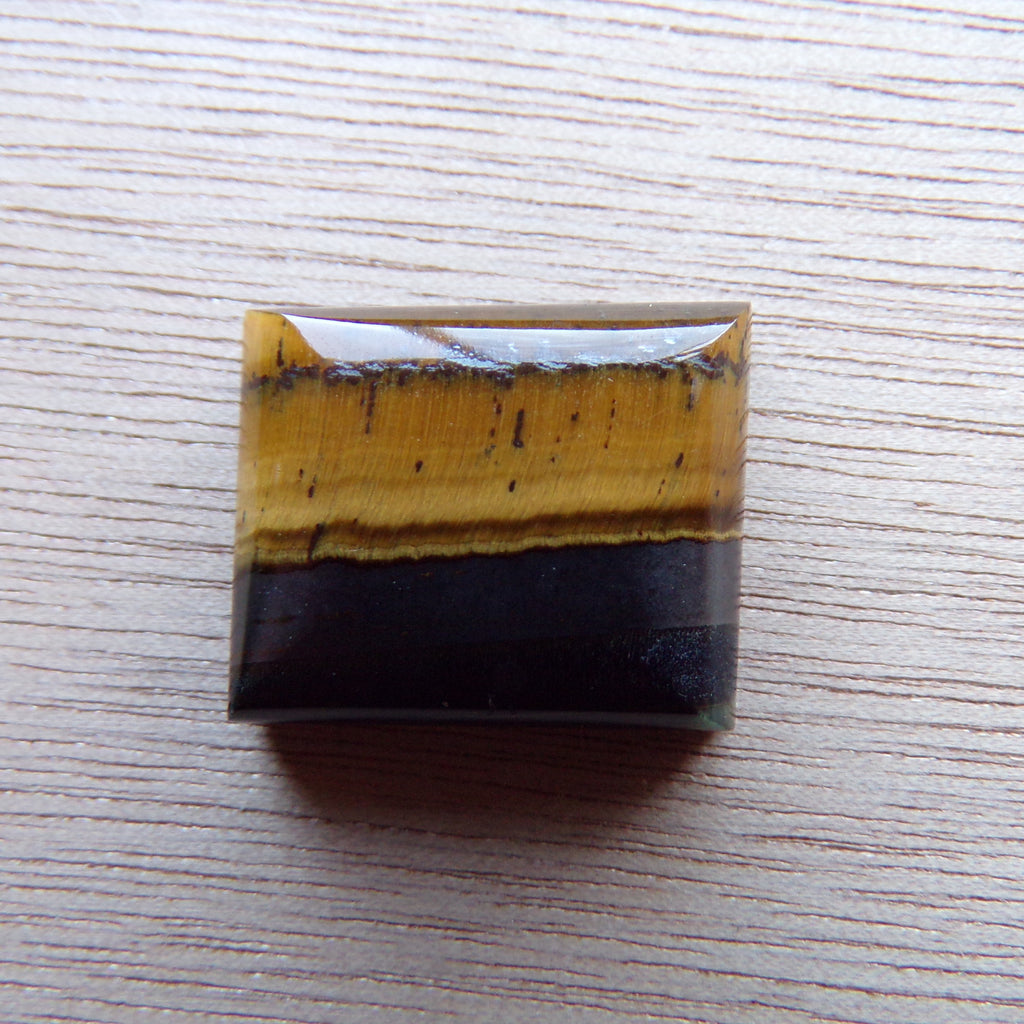 AAA Grade Landscape Tiger's Eye Cabochon