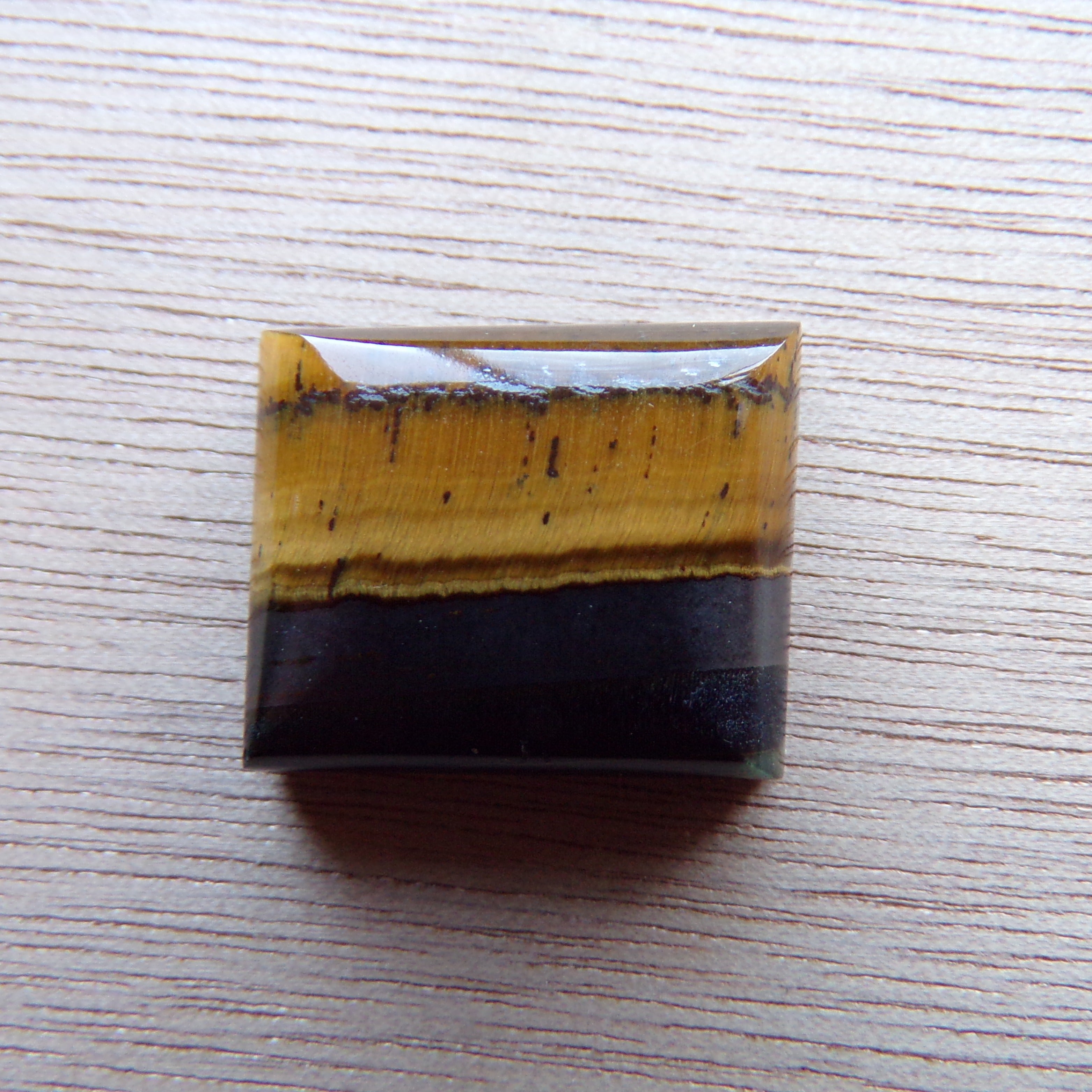 AAA Grade Landscape Tiger's Eye Cabochon