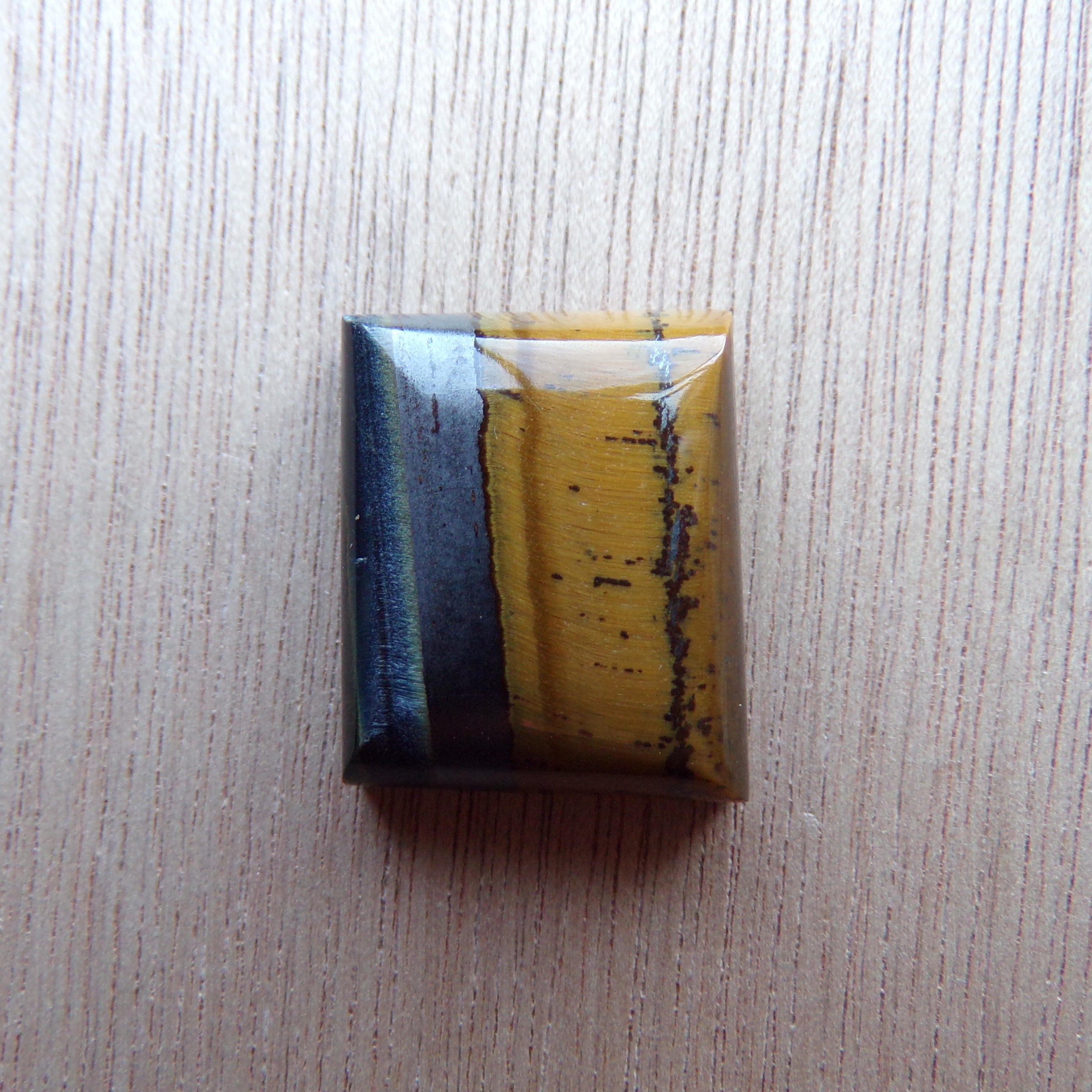 AAA Grade Landscape Tiger's Eye Cabochon