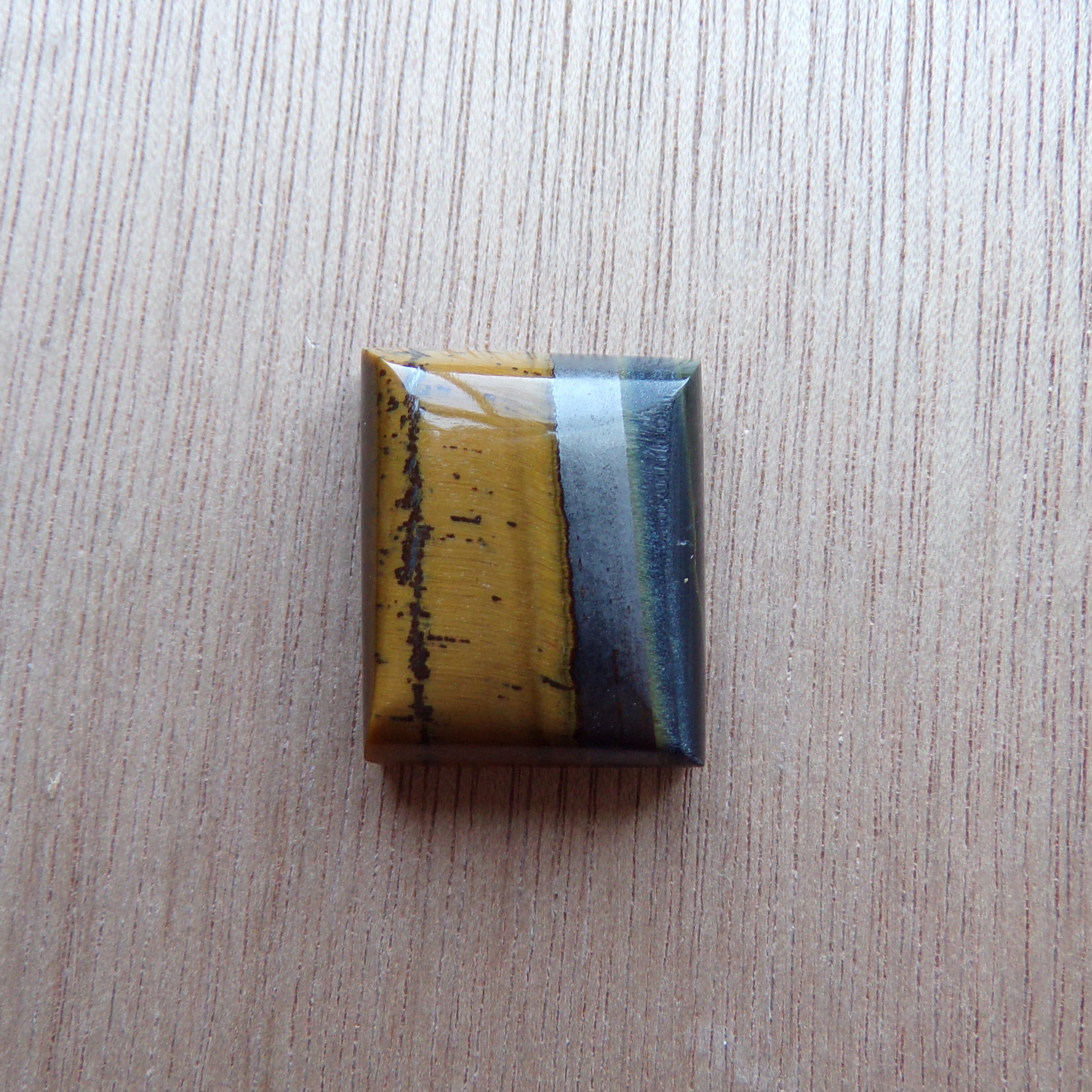 AAA Grade Landscape Tiger's Eye Cabochon