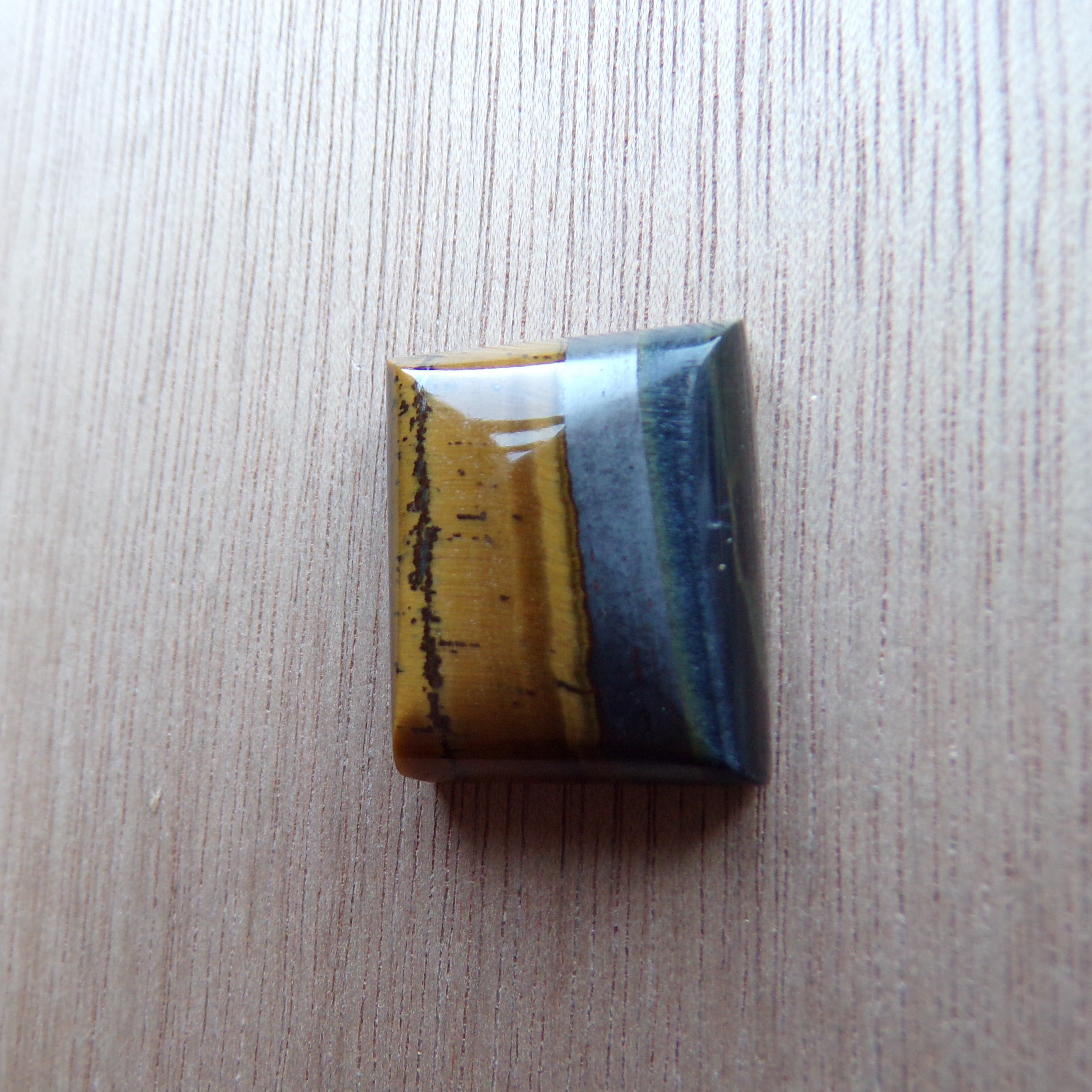 AAA Grade Landscape Tiger's Eye Cabochon
