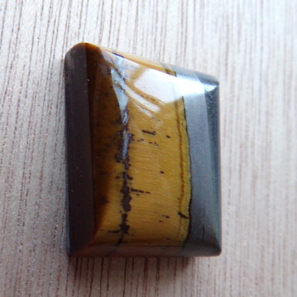 AAA Grade Landscape Tiger's Eye Cabochon