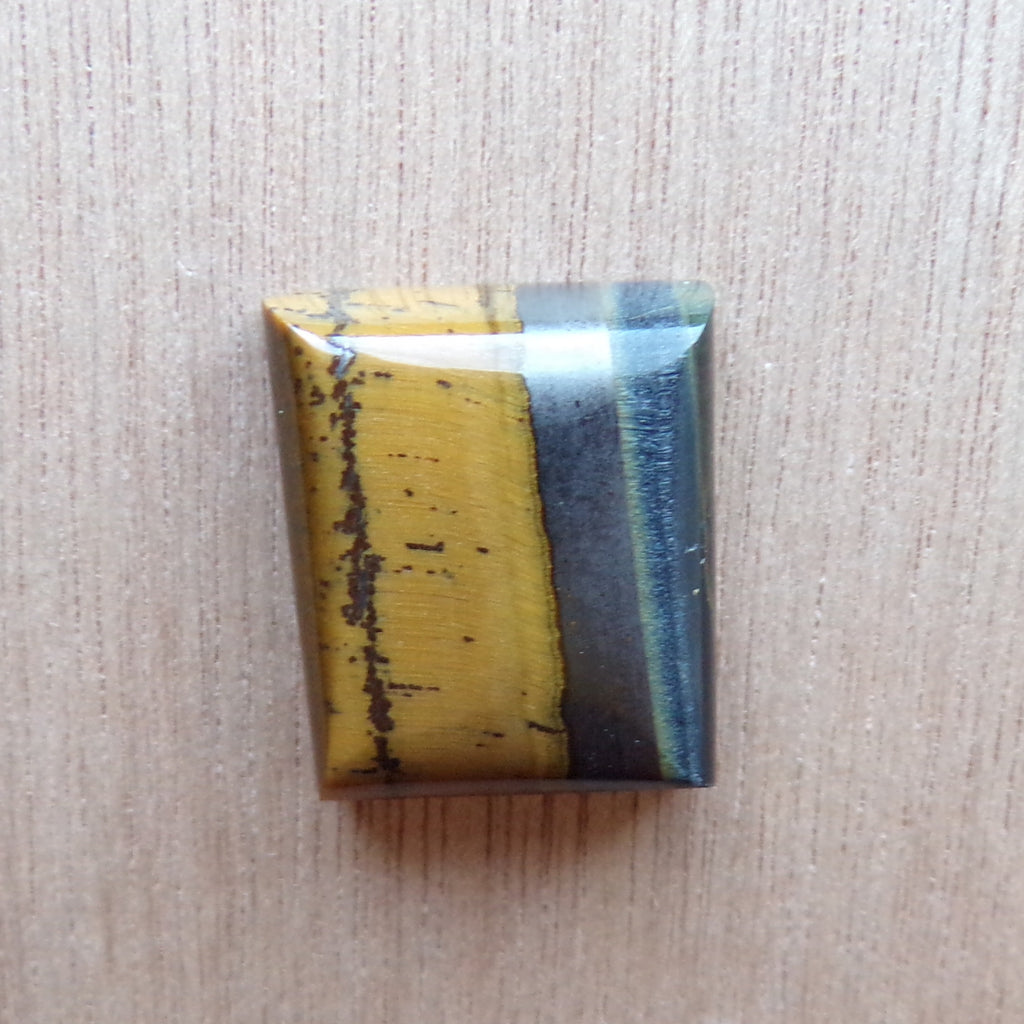 AAA Grade Landscape Tiger's Eye Cabochon