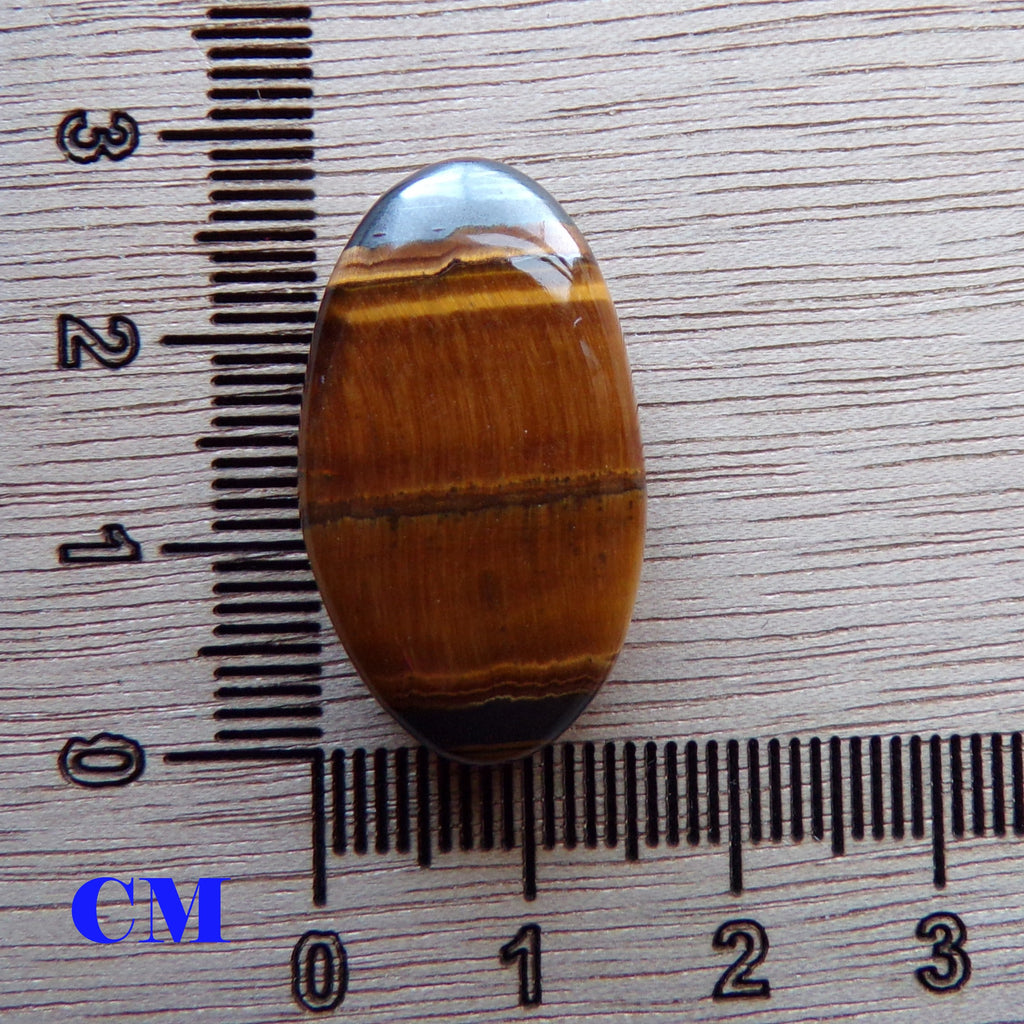 AAA Grade Landscape Tiger's Eye Cabochon