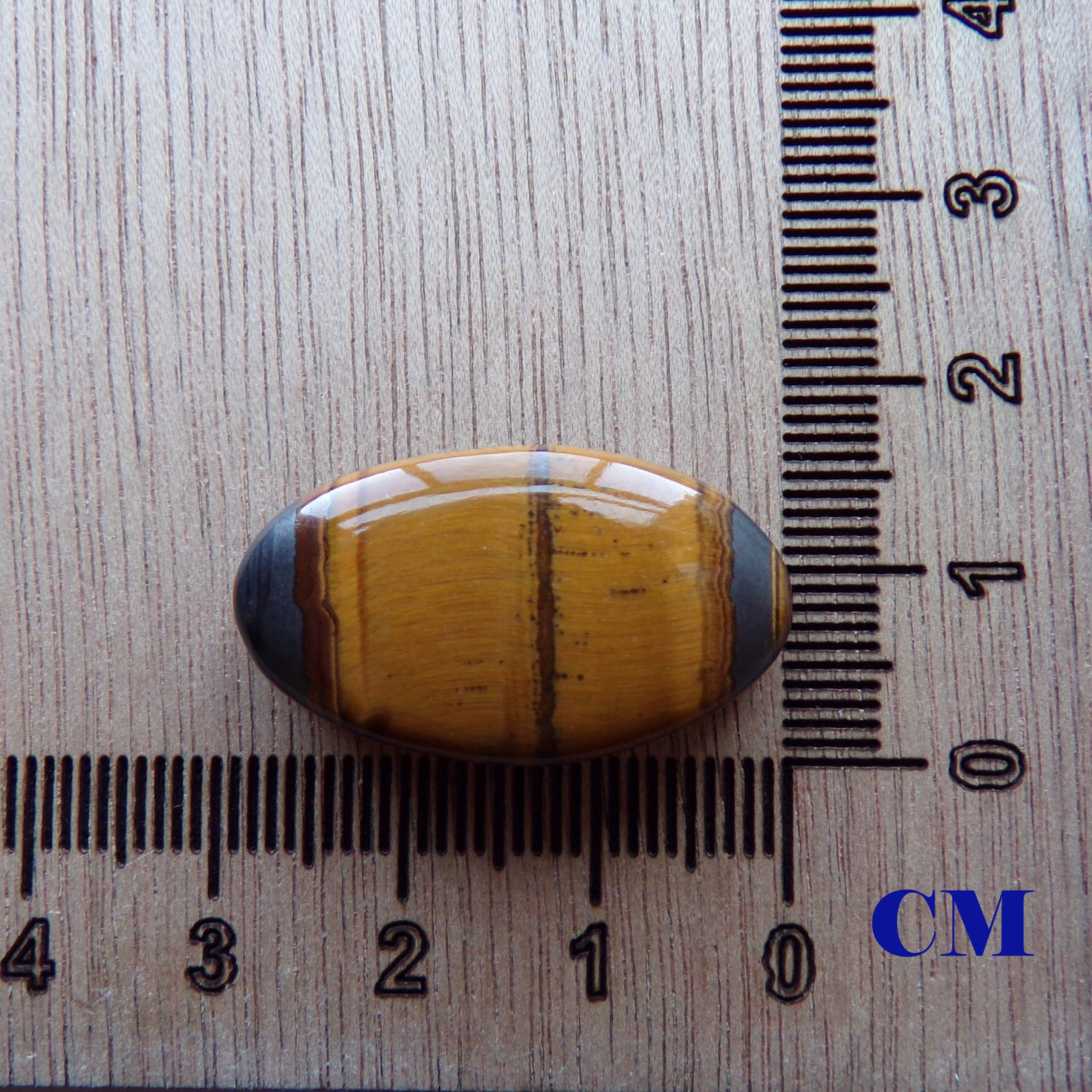 AAA Grade Landscape Tiger's Eye Cabochon