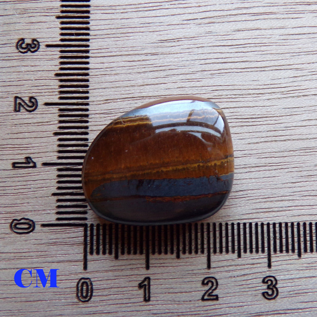 AAA Grade Landscape Tiger's Eye Cabochon