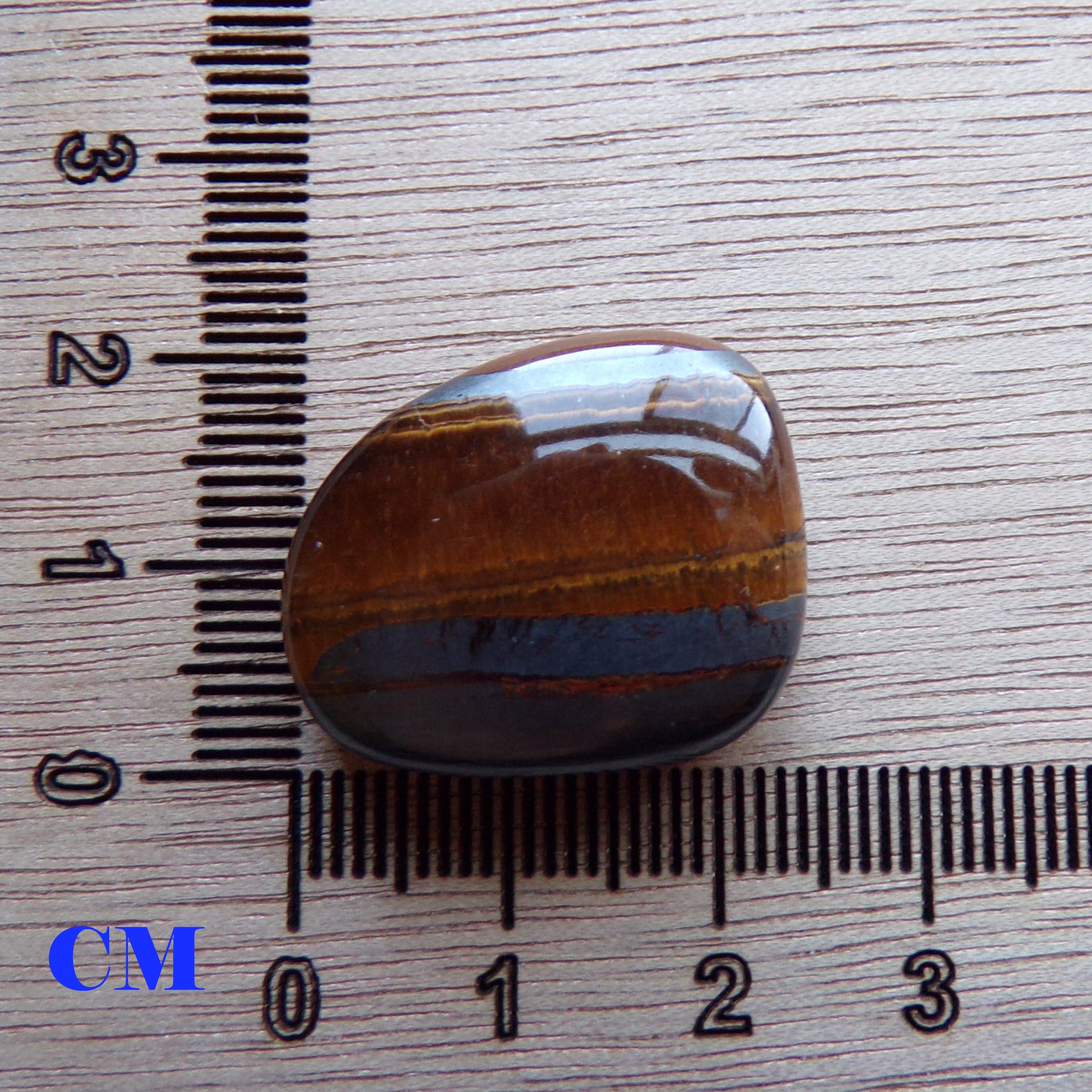 AAA Grade Landscape Tiger's Eye Cabochon