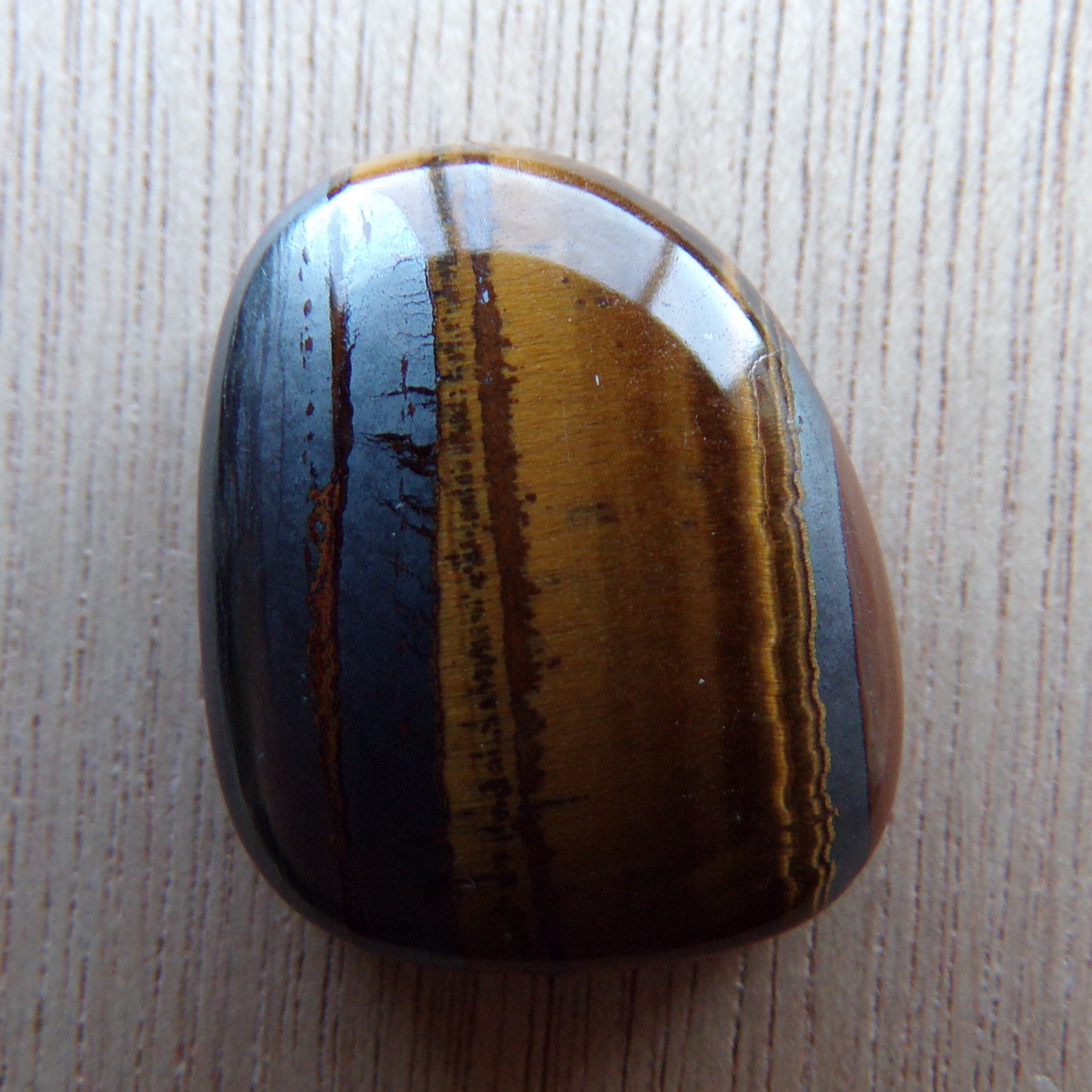AAA Grade Landscape Tiger's Eye Cabochon