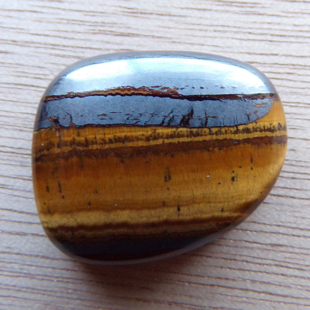 AAA Grade Landscape Tiger's Eye Cabochon