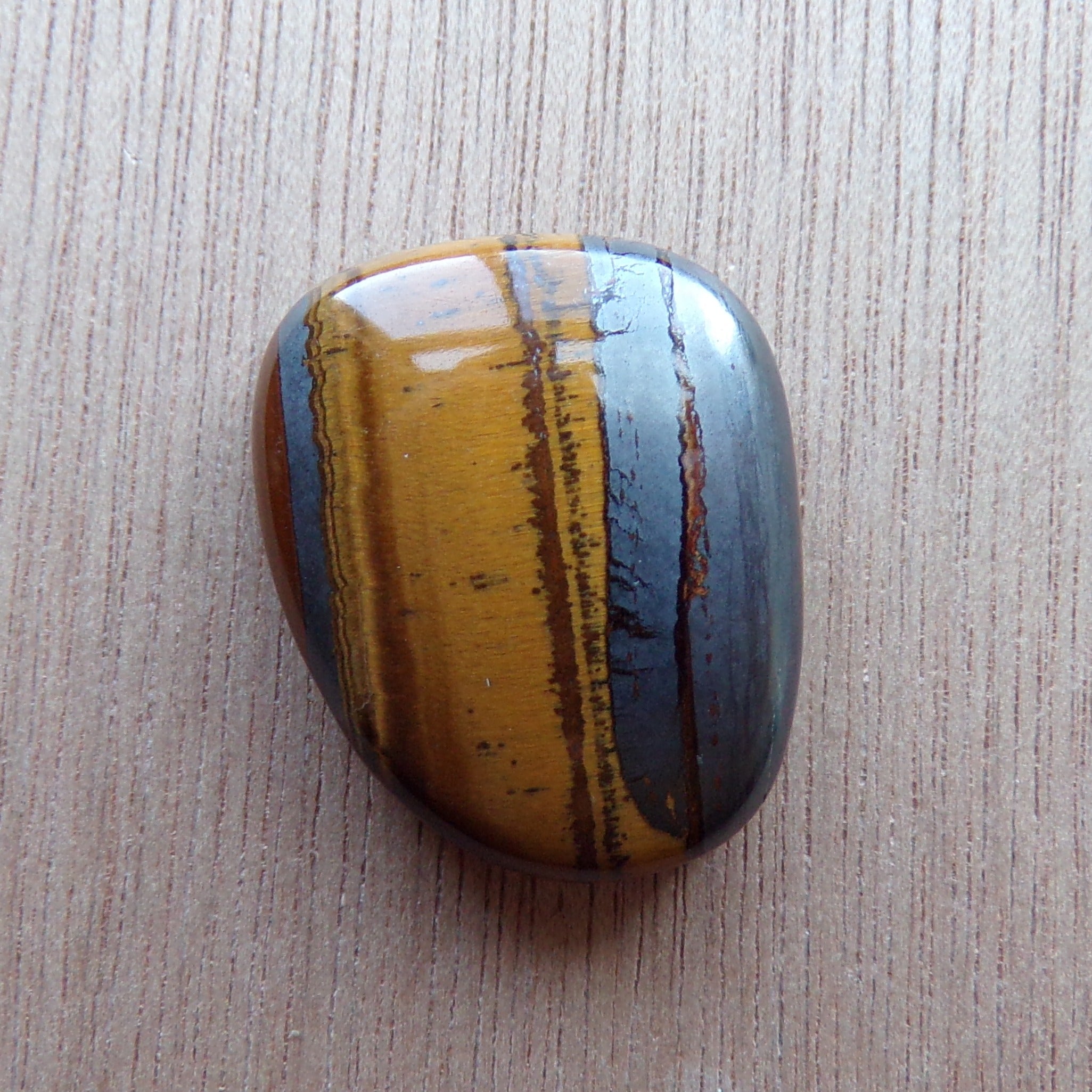 AAA Grade Landscape Tiger's Eye Cabochon
