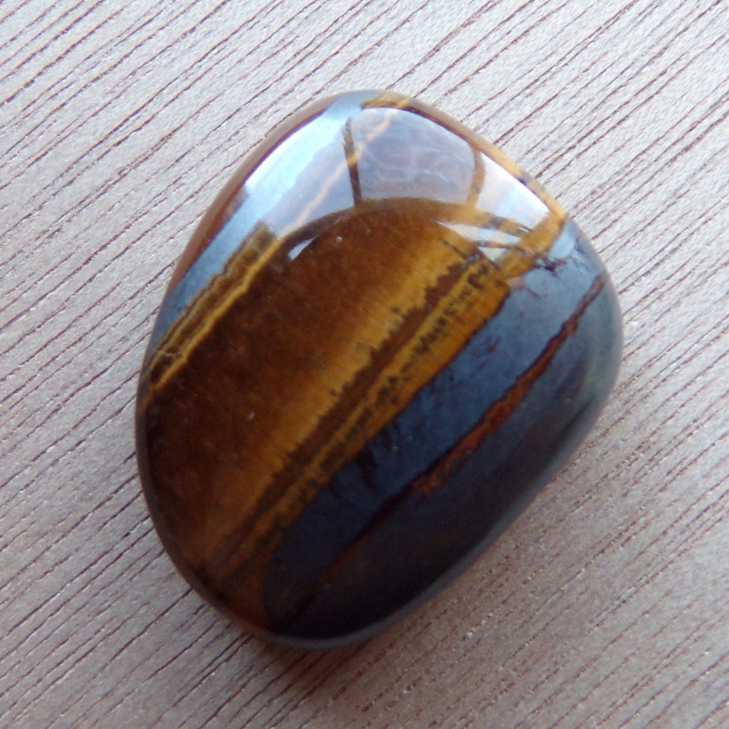 AAA Grade Landscape Tiger's Eye Cabochon
