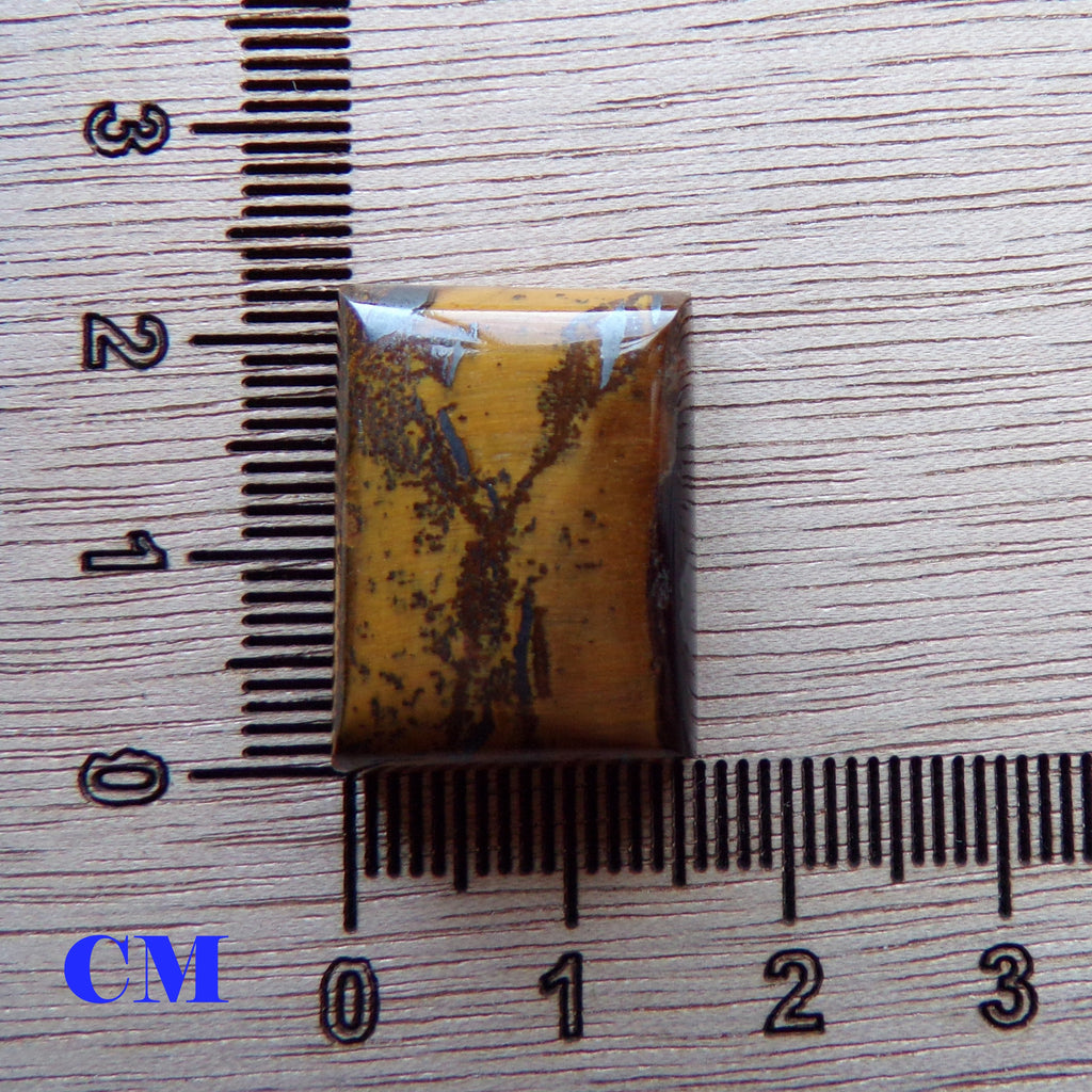 AAA Grade Landscape Tiger's Eye Cabochon