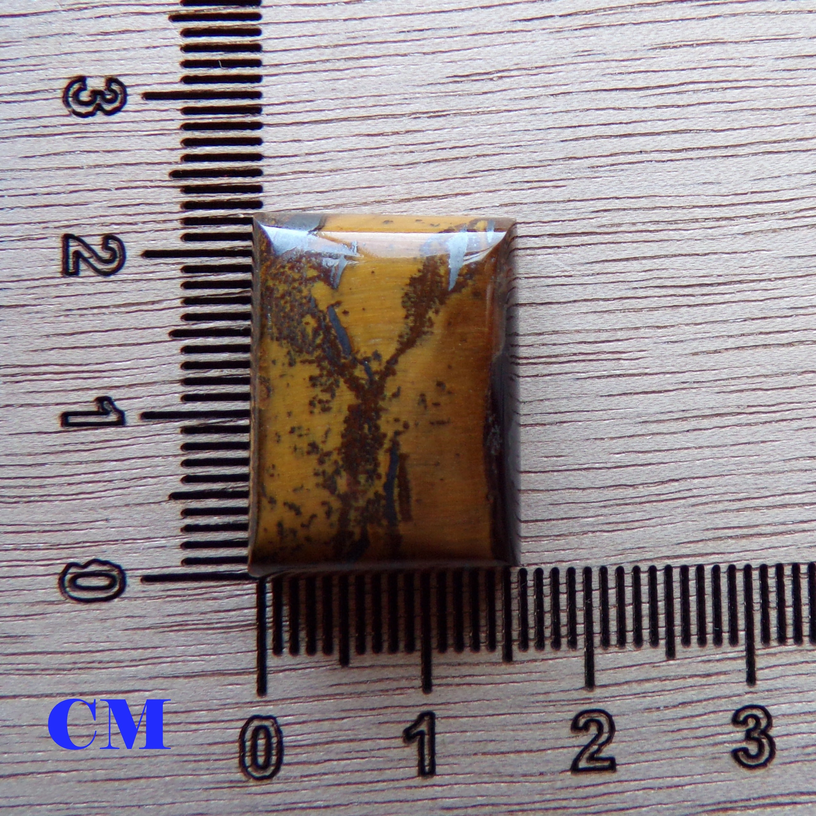 AAA Grade Landscape Tiger's Eye Cabochon